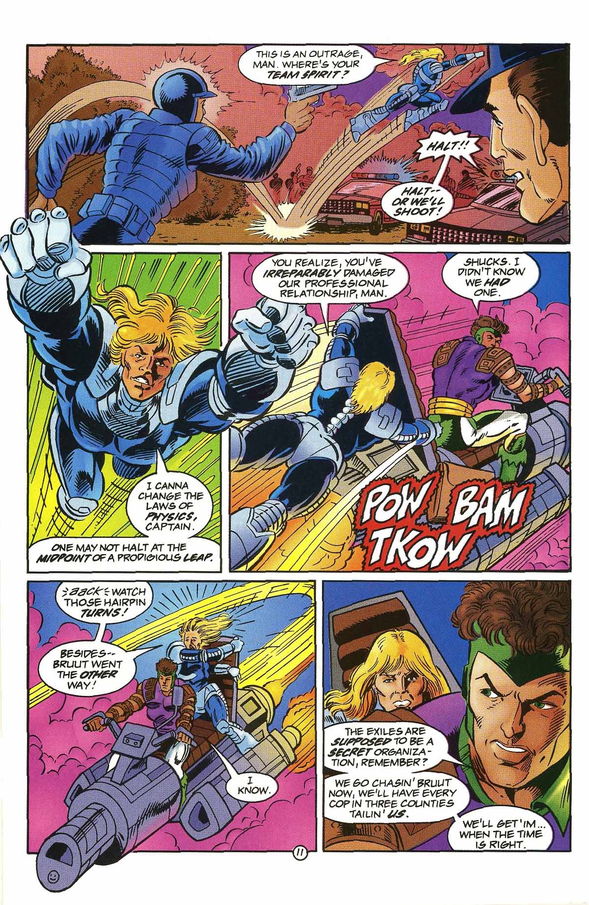 Read online Exiles (1993) comic -  Issue #2 - 11