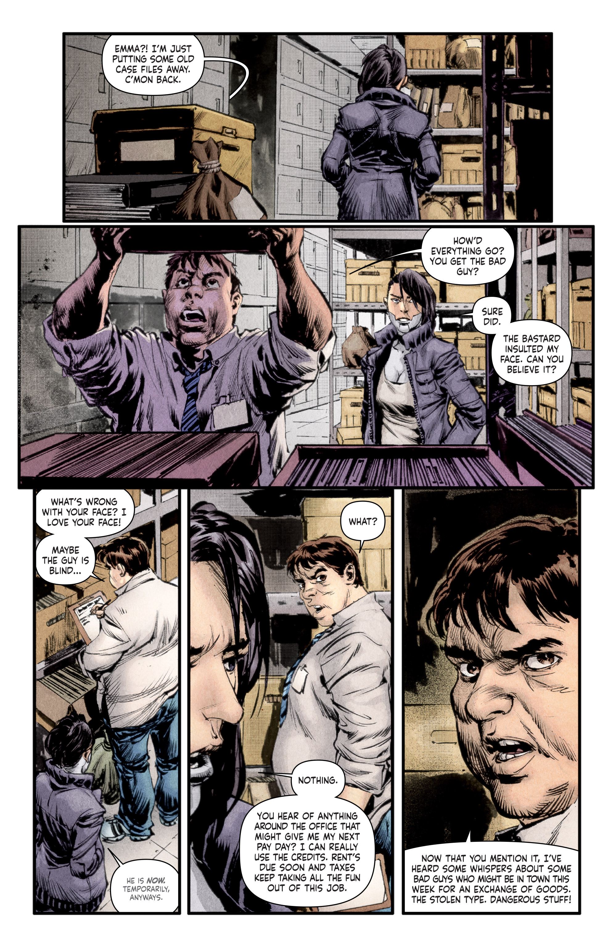 Read online Stained comic -  Issue #1 - 6