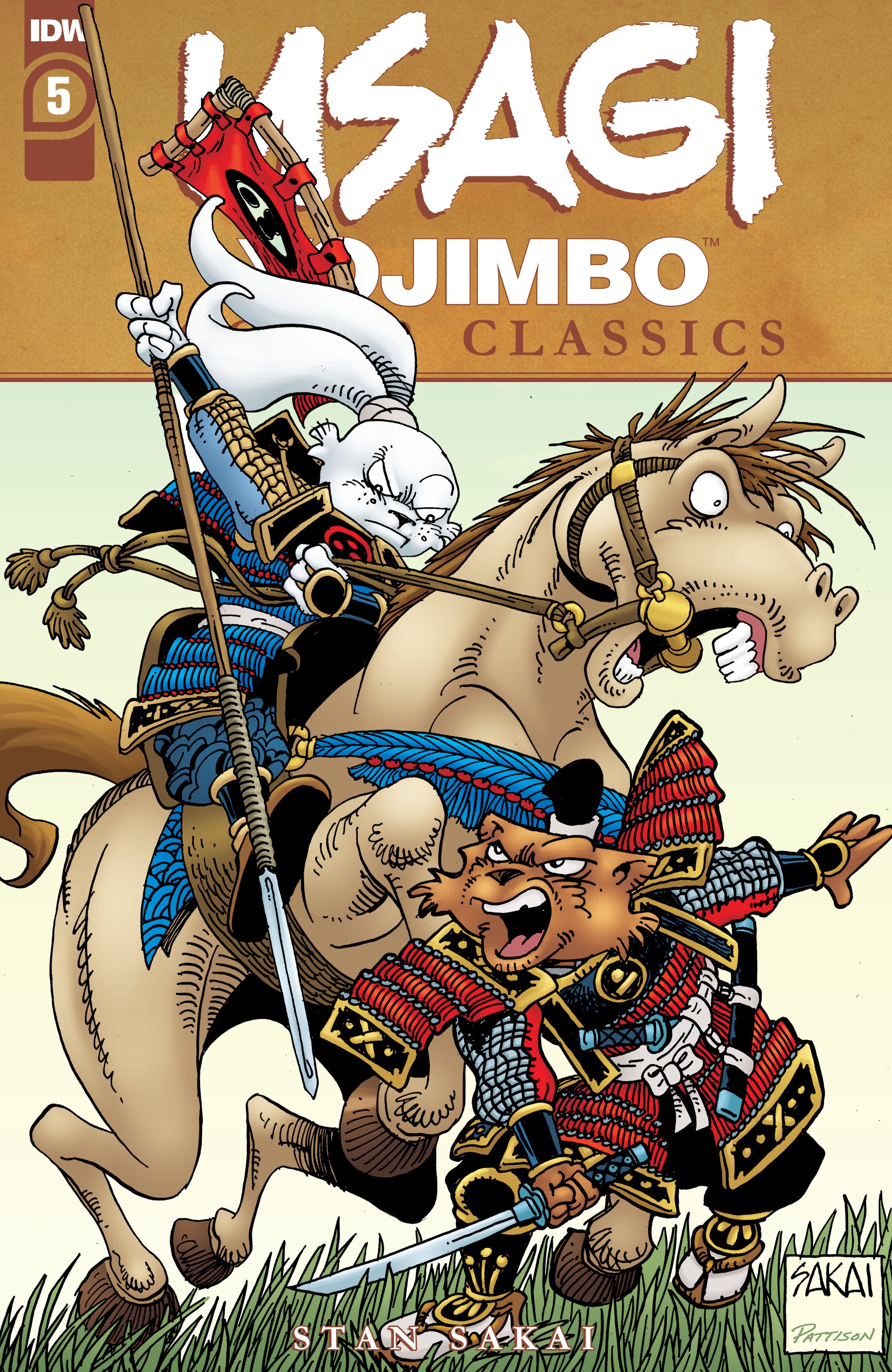 Read online Usagi Yojimbo Color Classics comic -  Issue #5 - 1