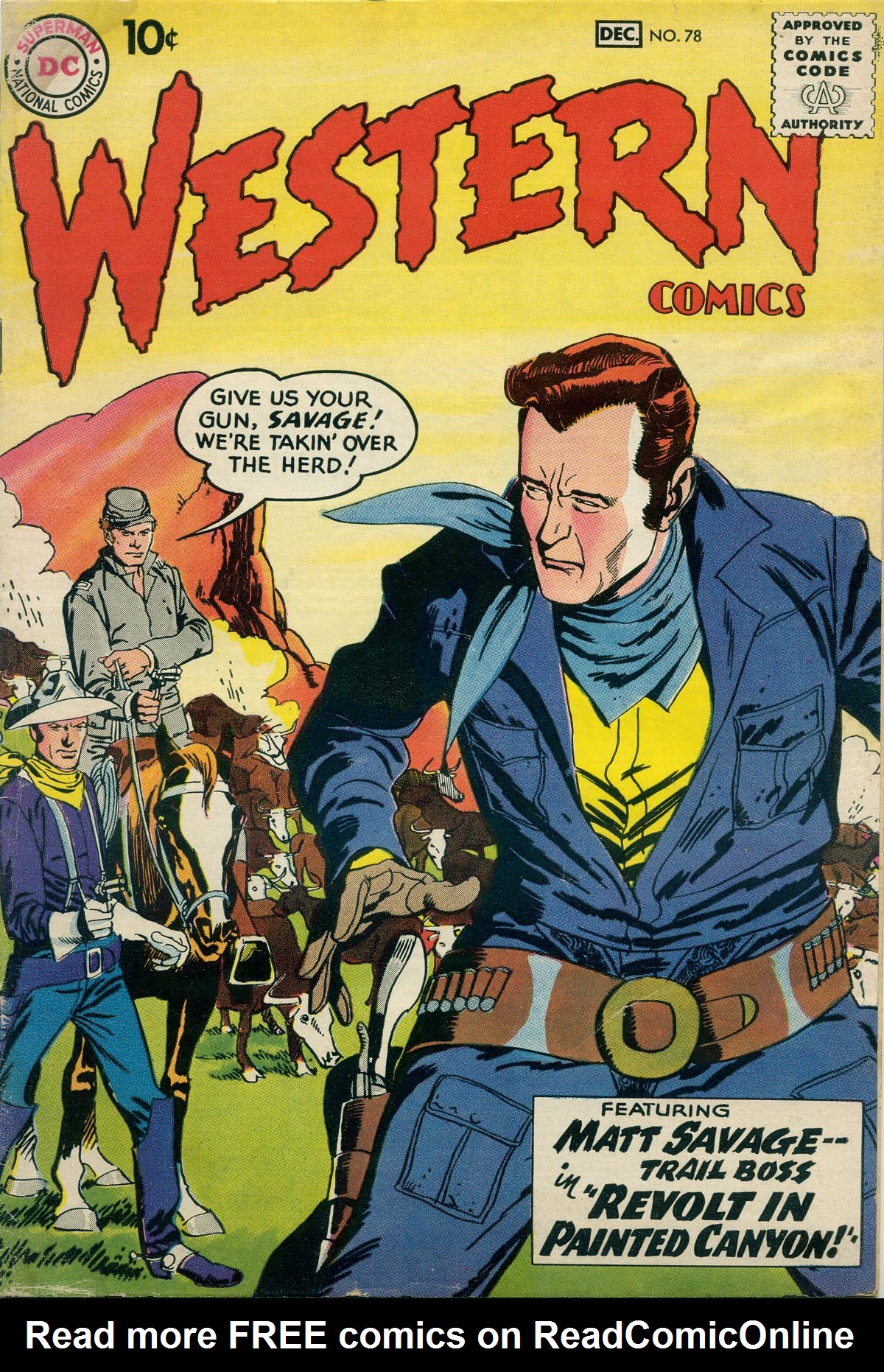 Read online Western Comics comic -  Issue #78 - 1
