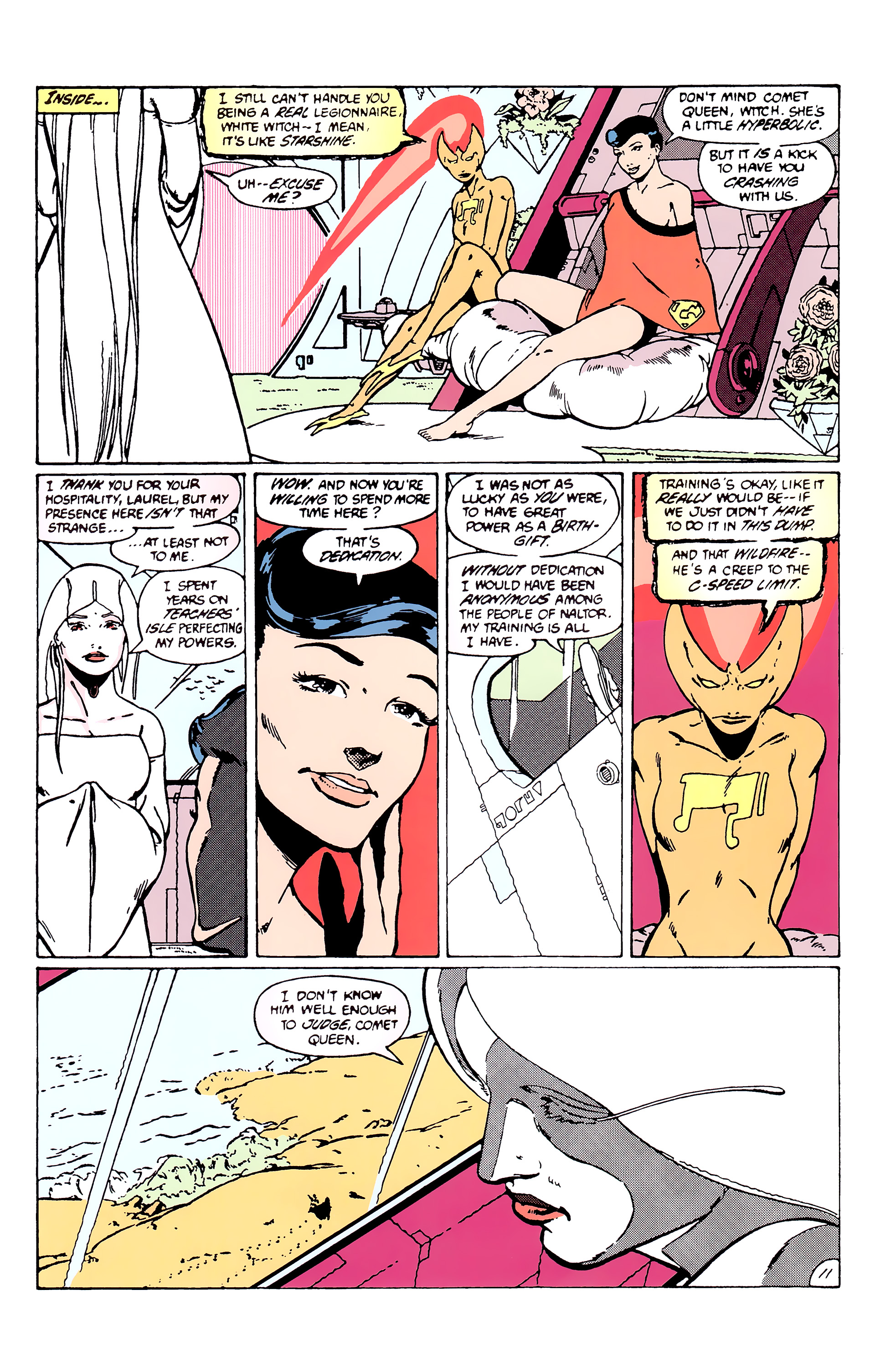 Read online Legion of Super-Heroes (1980) comic -  Issue #304 - 12