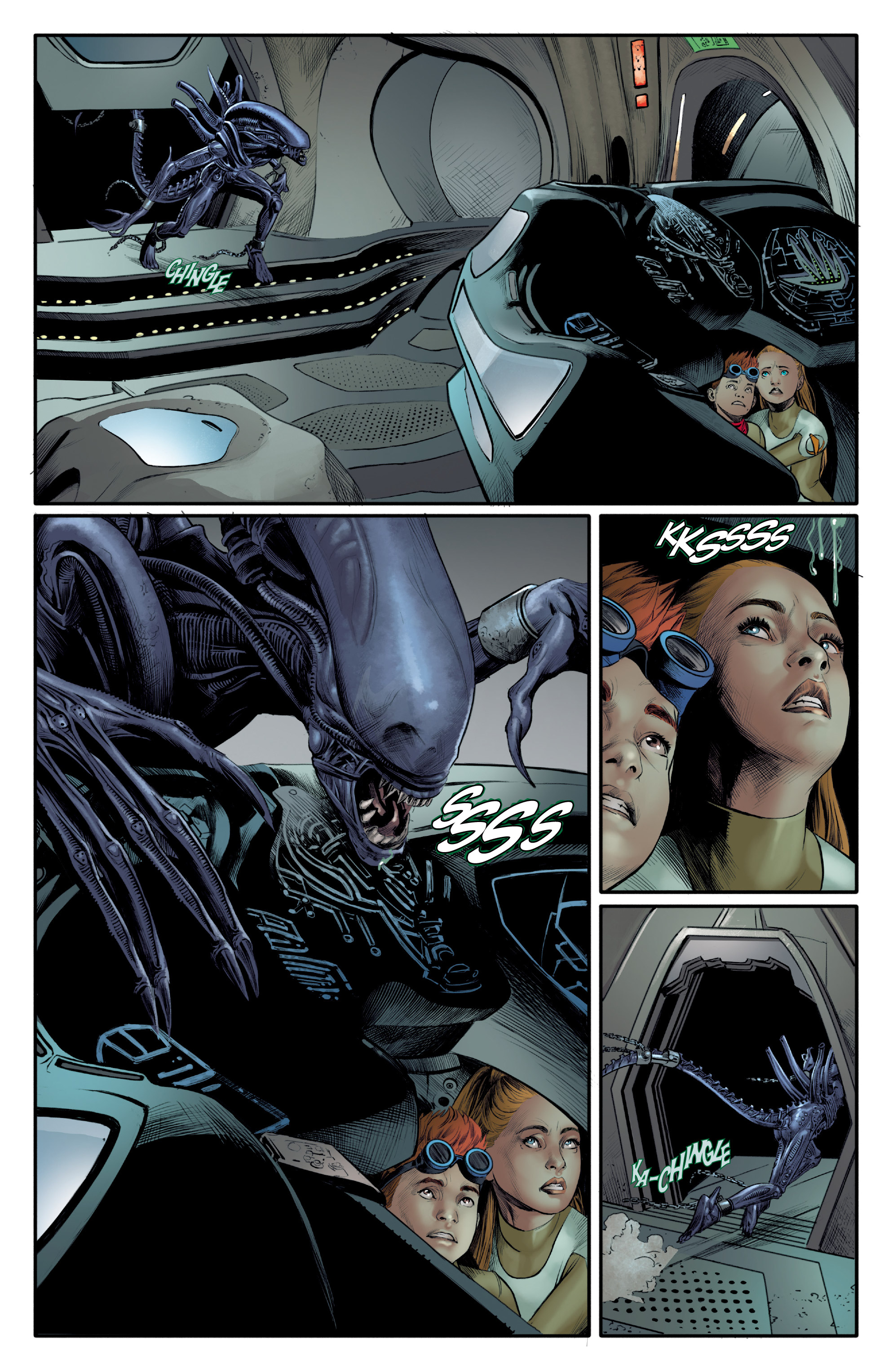 Read online Alien vs. Predator: Thicker Than Blood comic -  Issue #2 - 11
