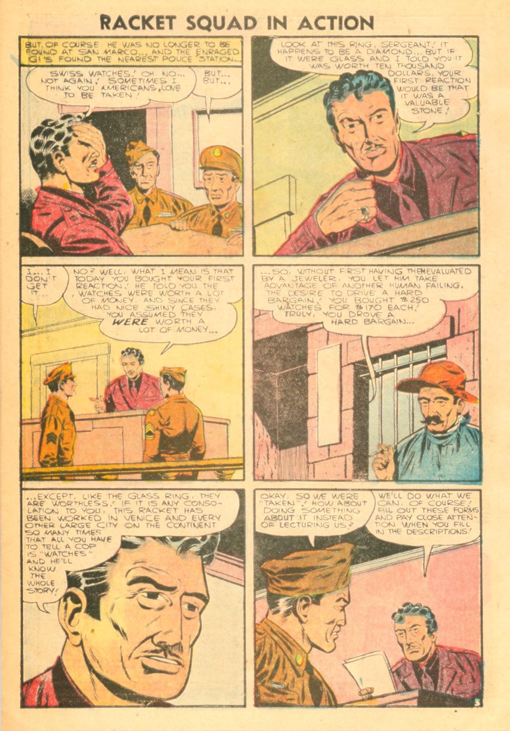 Read online Racket Squad in Action comic -  Issue #21 - 32