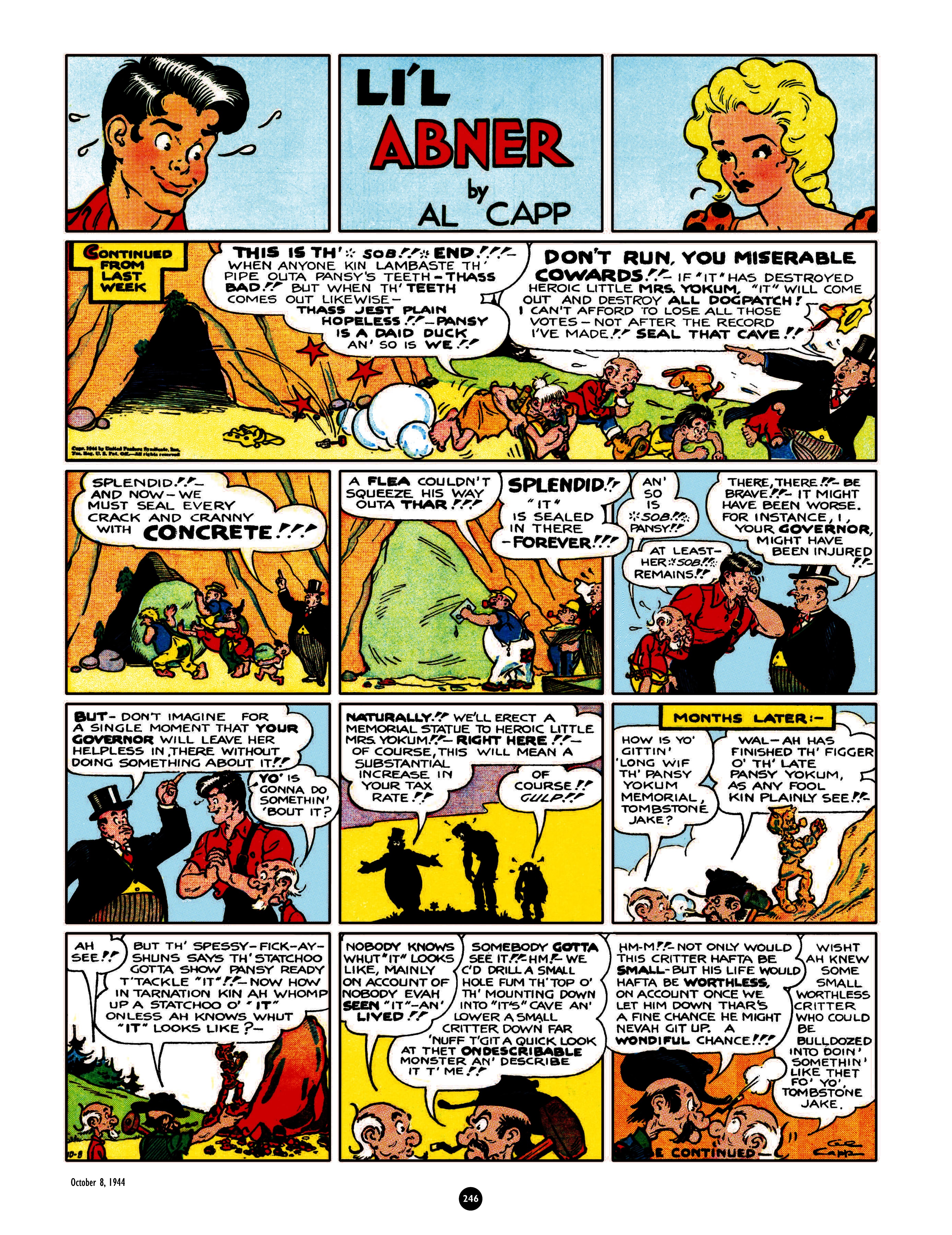 Read online Al Capp's Li'l Abner Complete Daily & Color Sunday Comics comic -  Issue # TPB 5 (Part 3) - 48