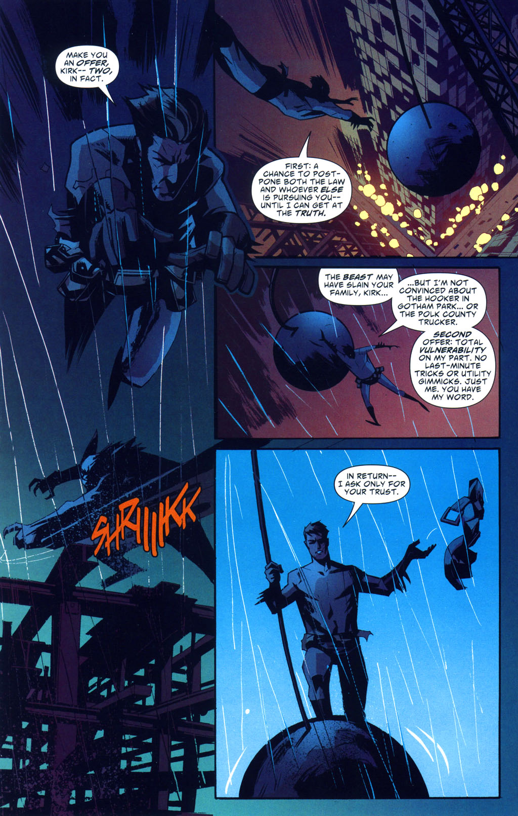 Read online Man-Bat (2006) comic -  Issue #4 - 5