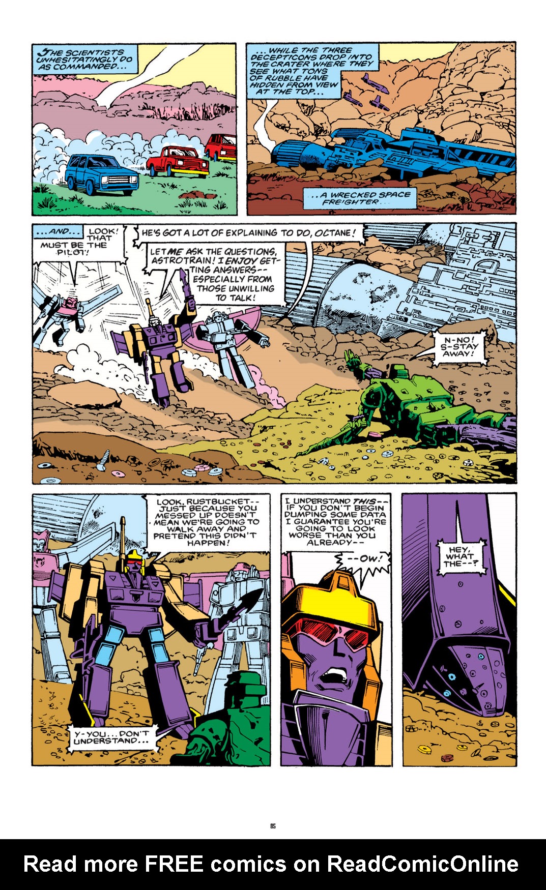 Read online The Transformers Classics comic -  Issue # TPB 3 - 86