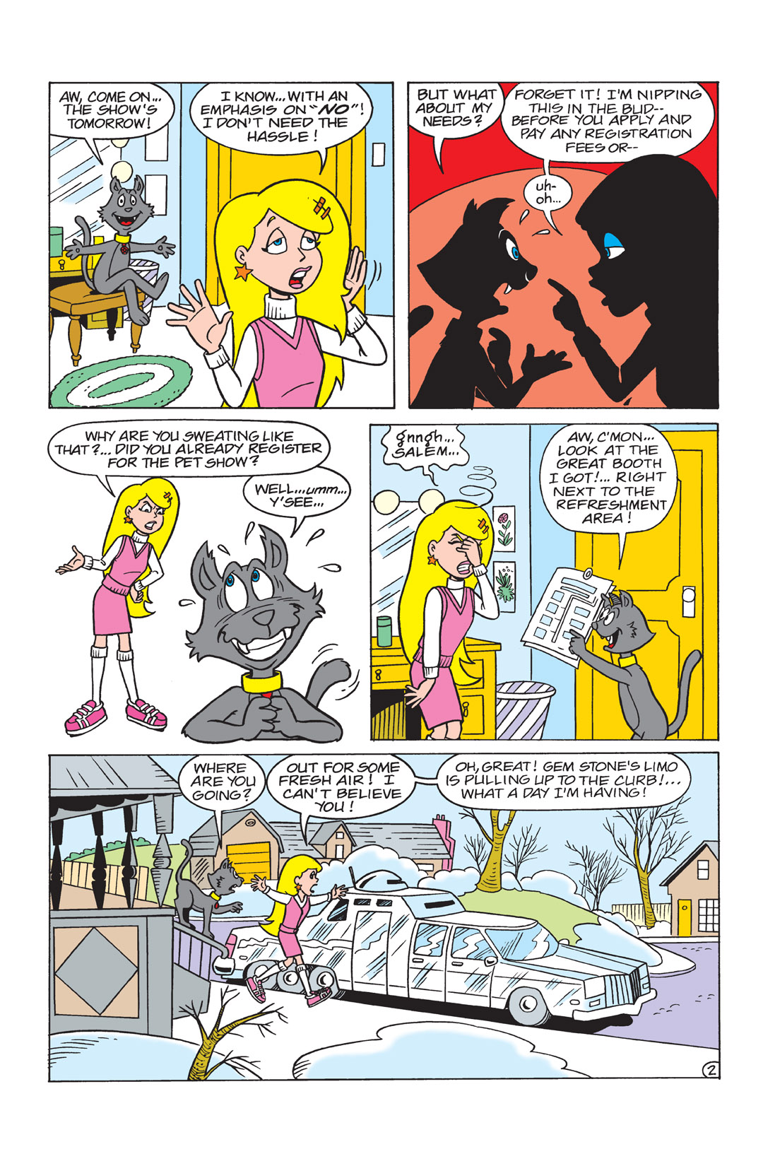 Read online Sabrina the Teenage Witch (2000) comic -  Issue #3 - 3