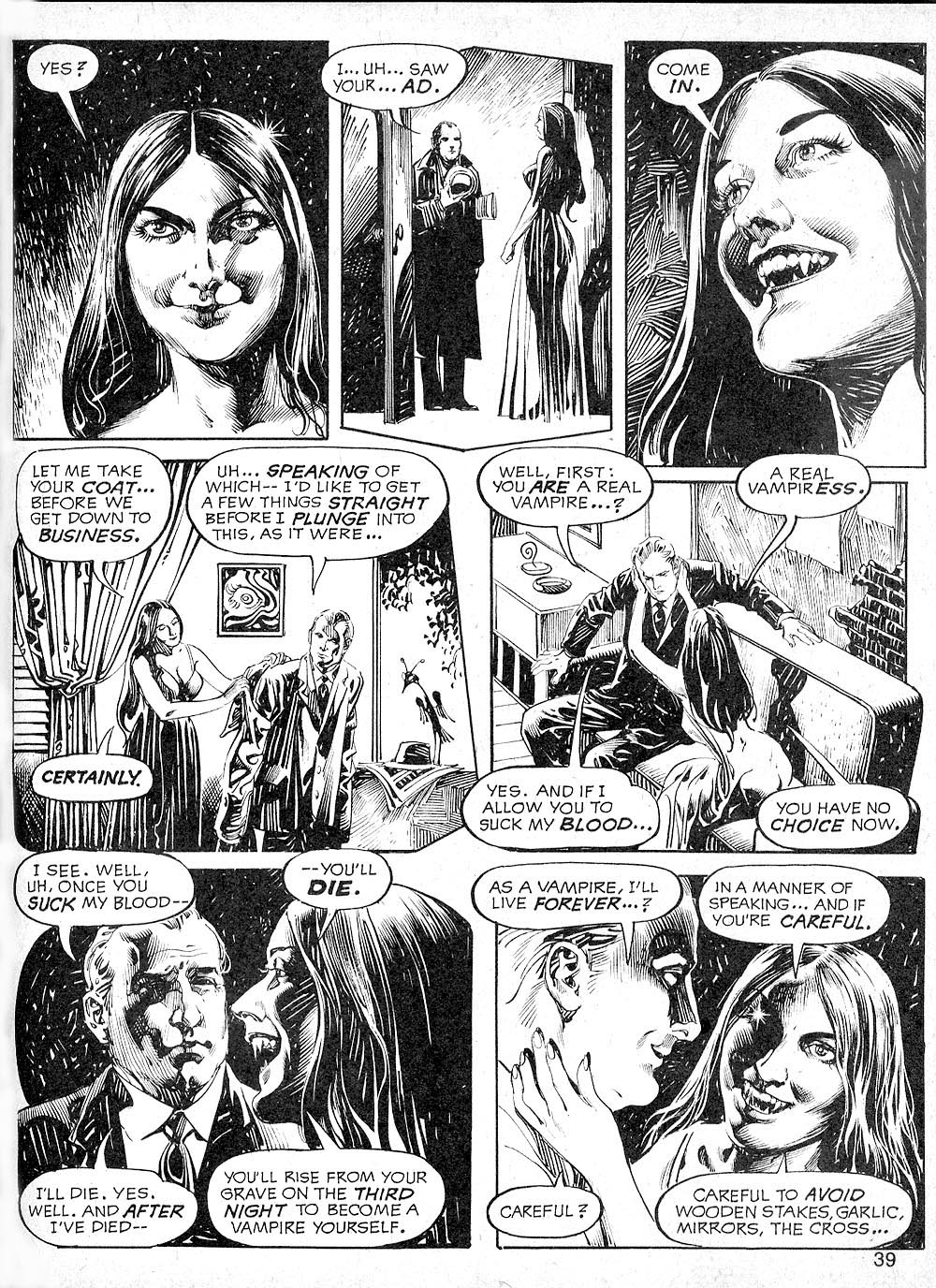 Read online Vampire Tales comic -  Issue #6 - 35
