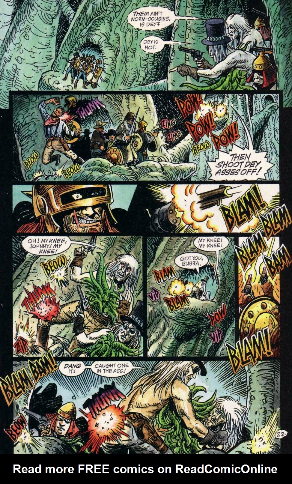 Read online Jonah Hex: Riders of the Worm and Such comic -  Issue #5 - 24