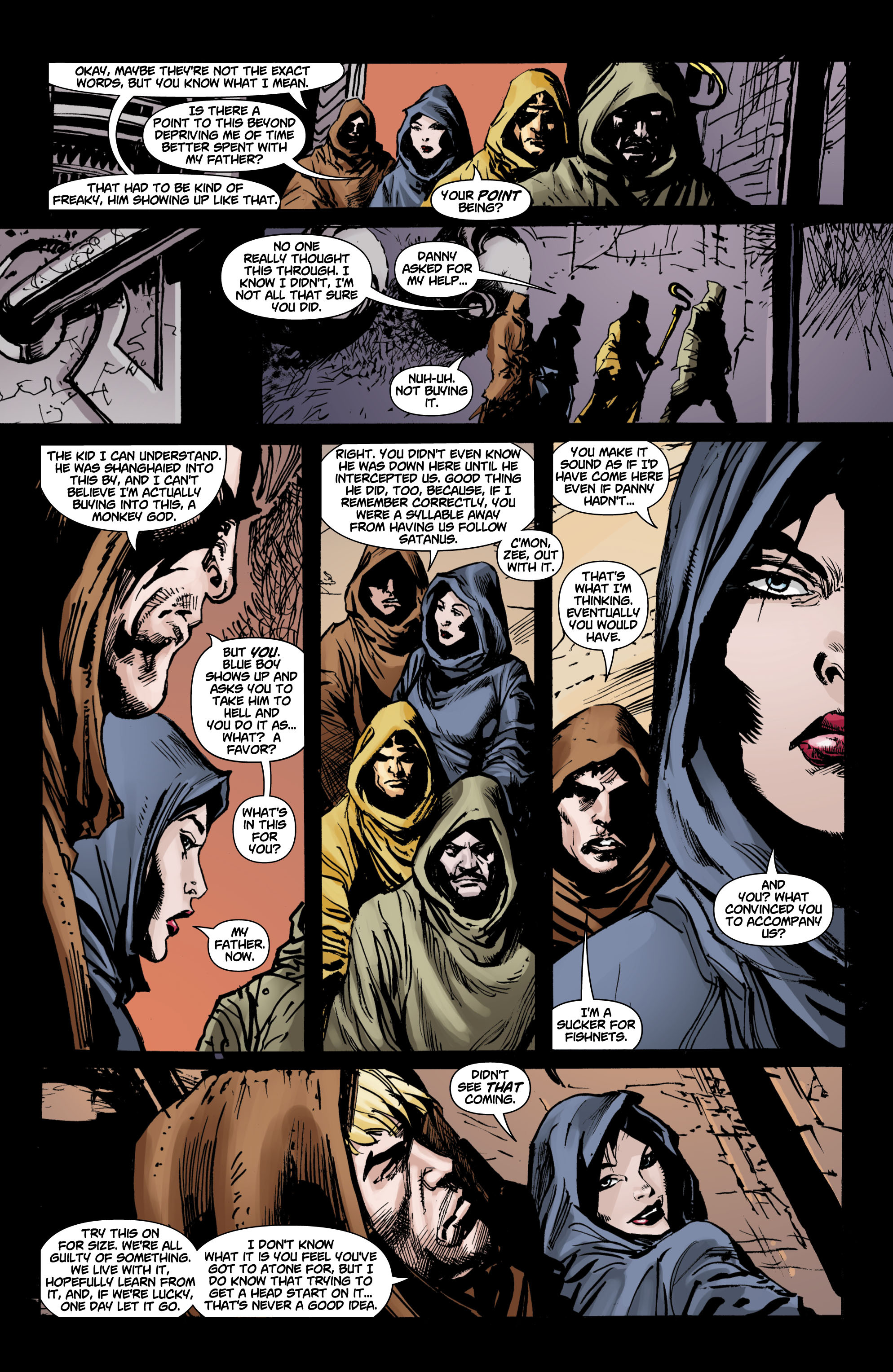 Read online Reign in Hell comic -  Issue #5 - 16