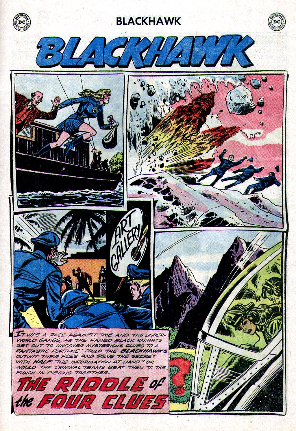 Read online Blackhawk (1957) comic -  Issue #186 - 19