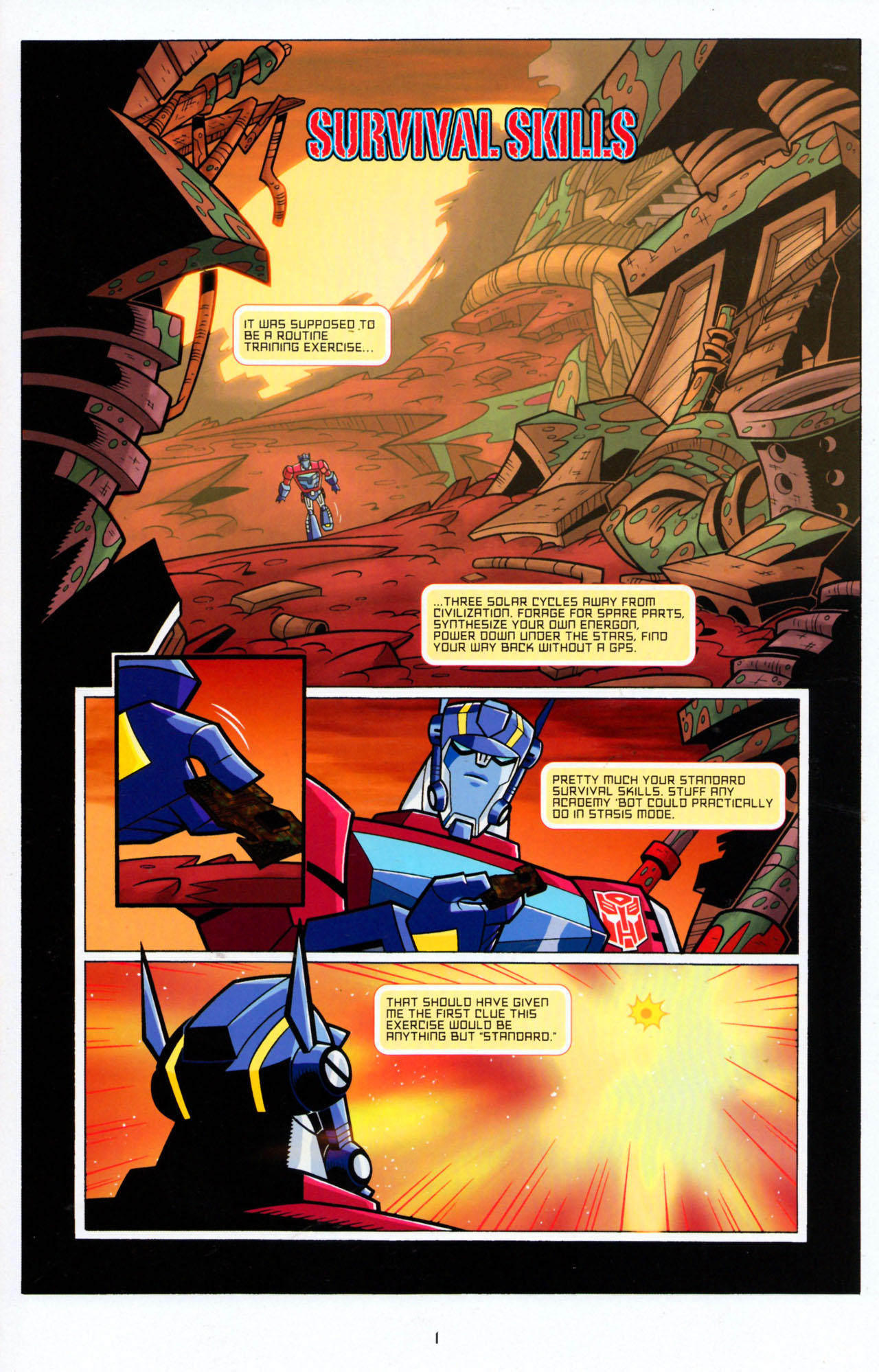 Read online Transformers Animated: The Arrival comic -  Issue #5 - 5