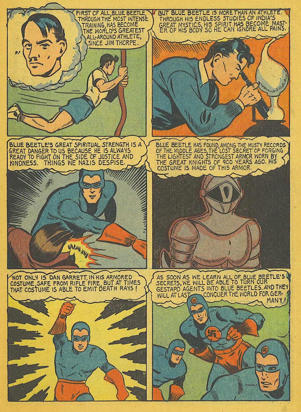 Read online The Blue Beetle comic -  Issue #29 - 6