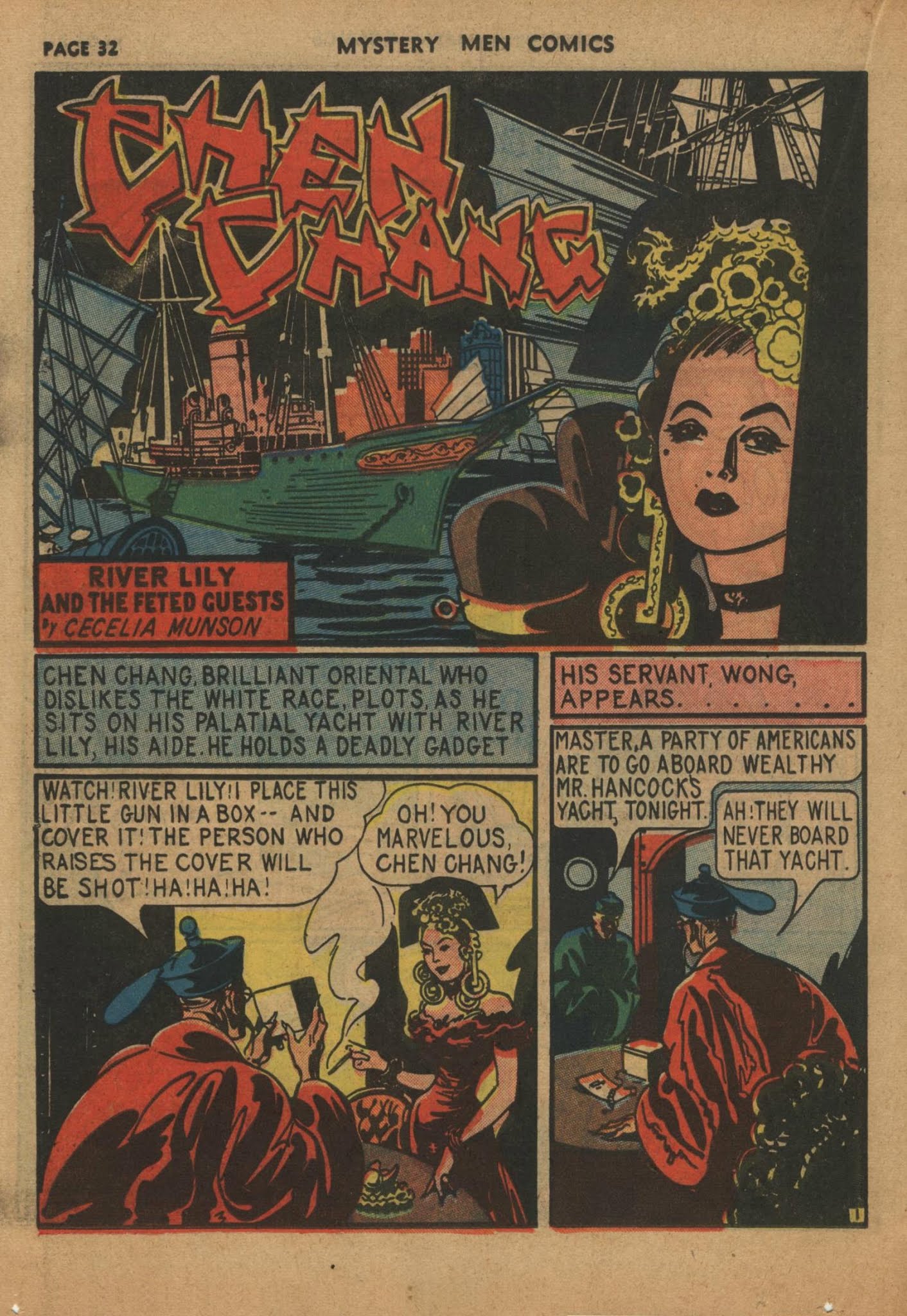 Read online Mystery Men Comics comic -  Issue #9 - 34