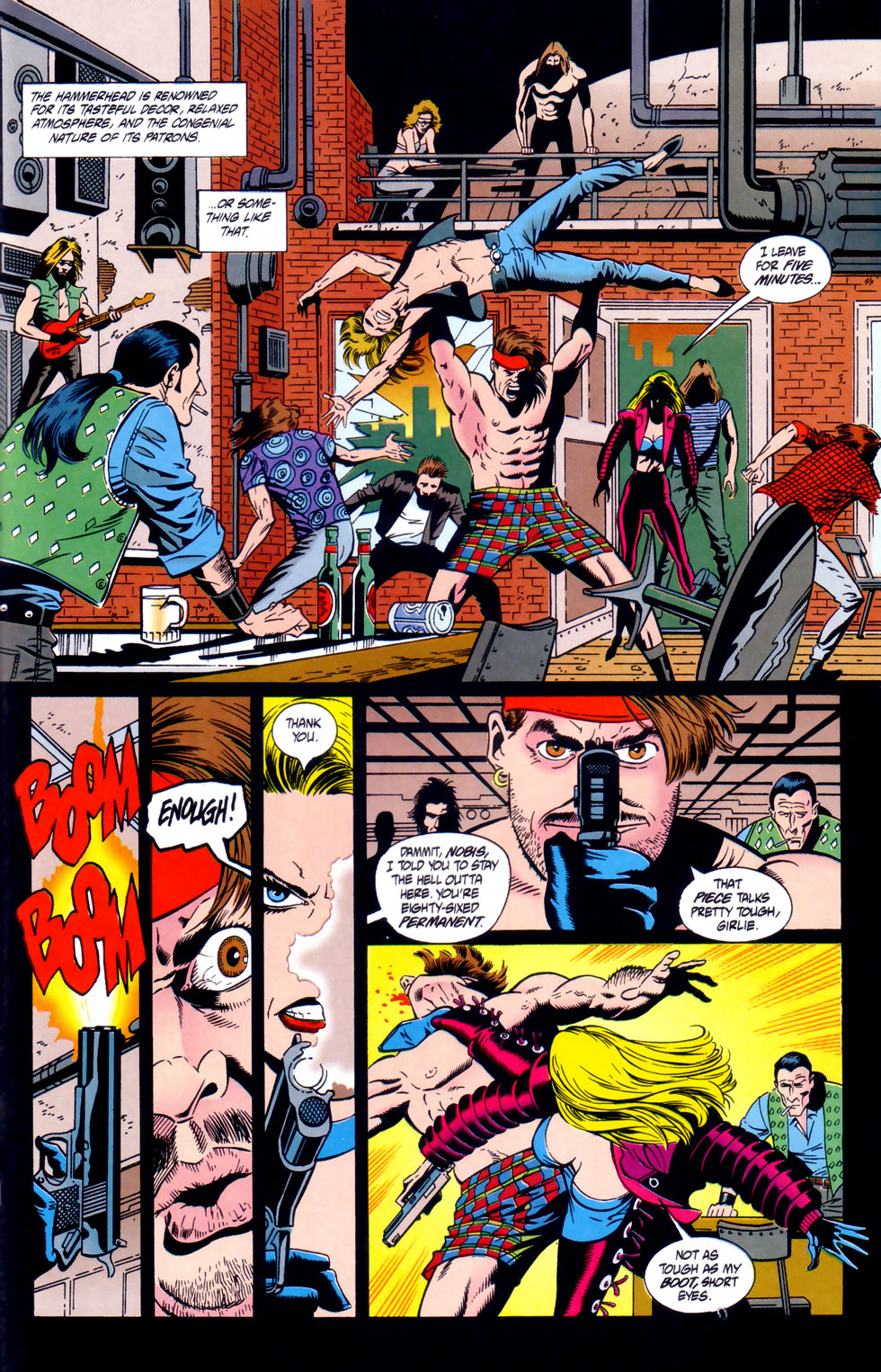 Read online Comics' Greatest World: Steel Harbor comic -  Issue #1 - 14