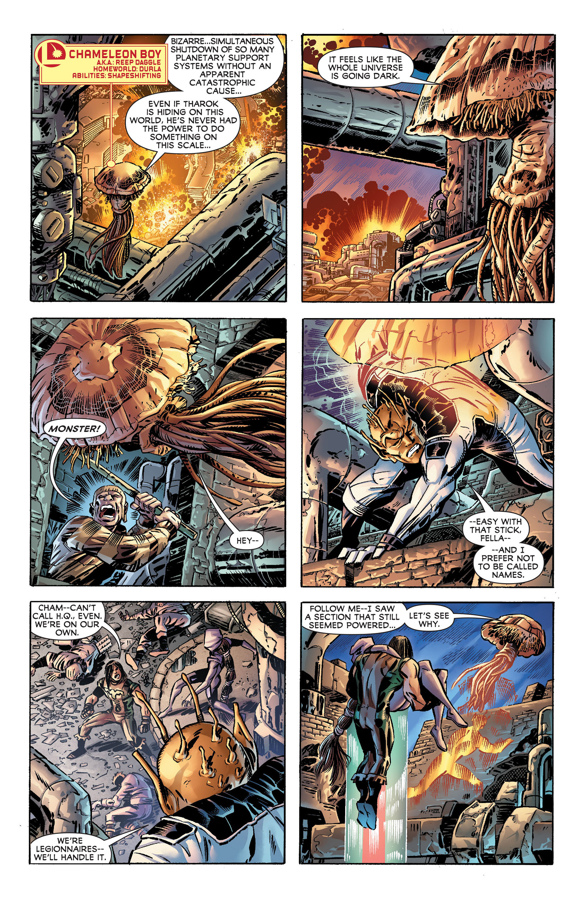Legion of Super-Heroes (2011) Issue #17 #18 - English 8