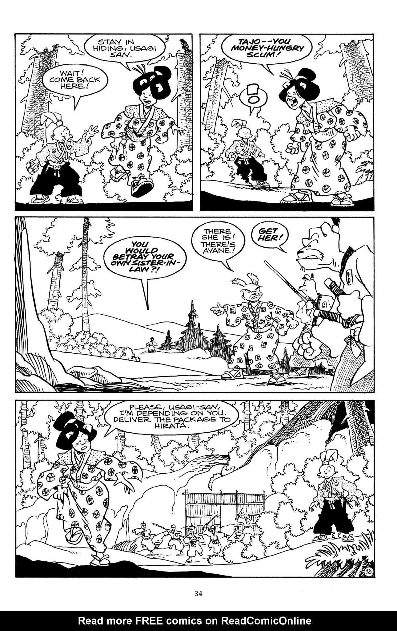 Read online The Usagi Yojimbo Saga comic -  Issue # TPB 5 - 31