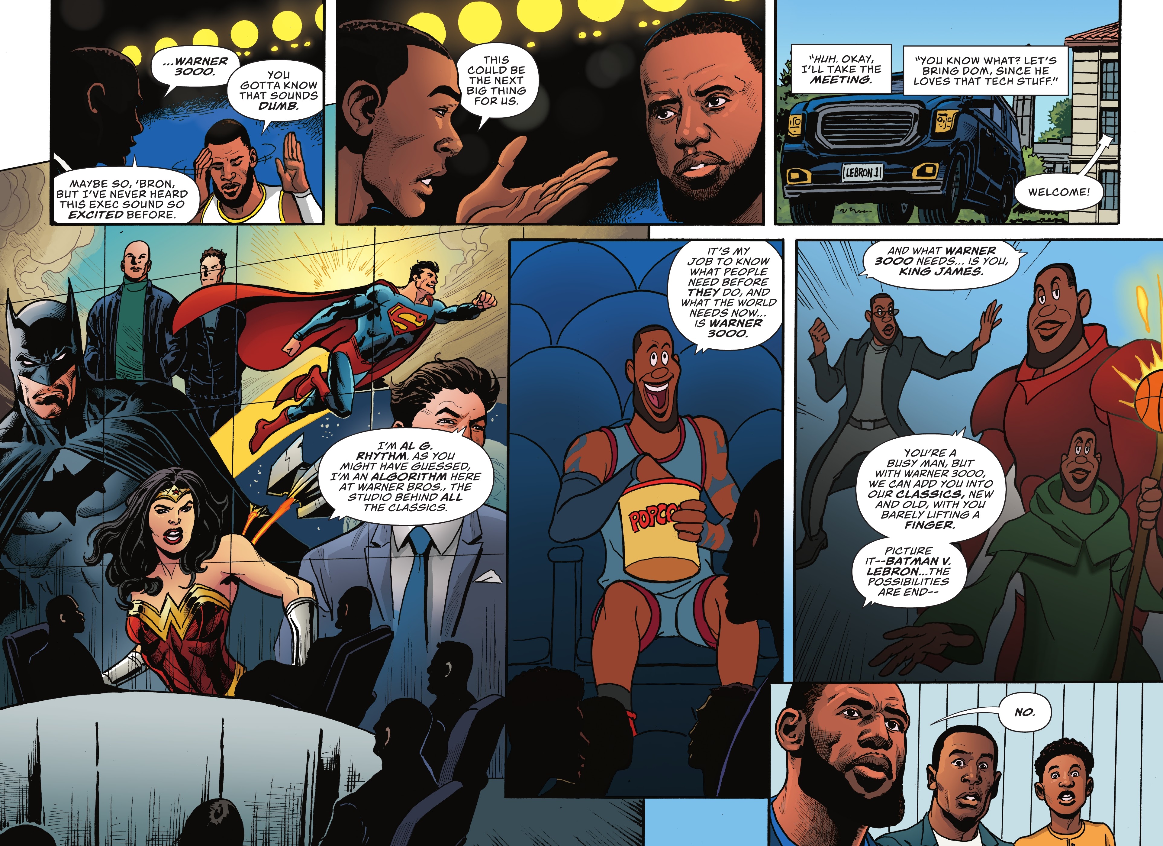 Read online Space Jam: A New Legacy comic -  Issue # TPB - 20