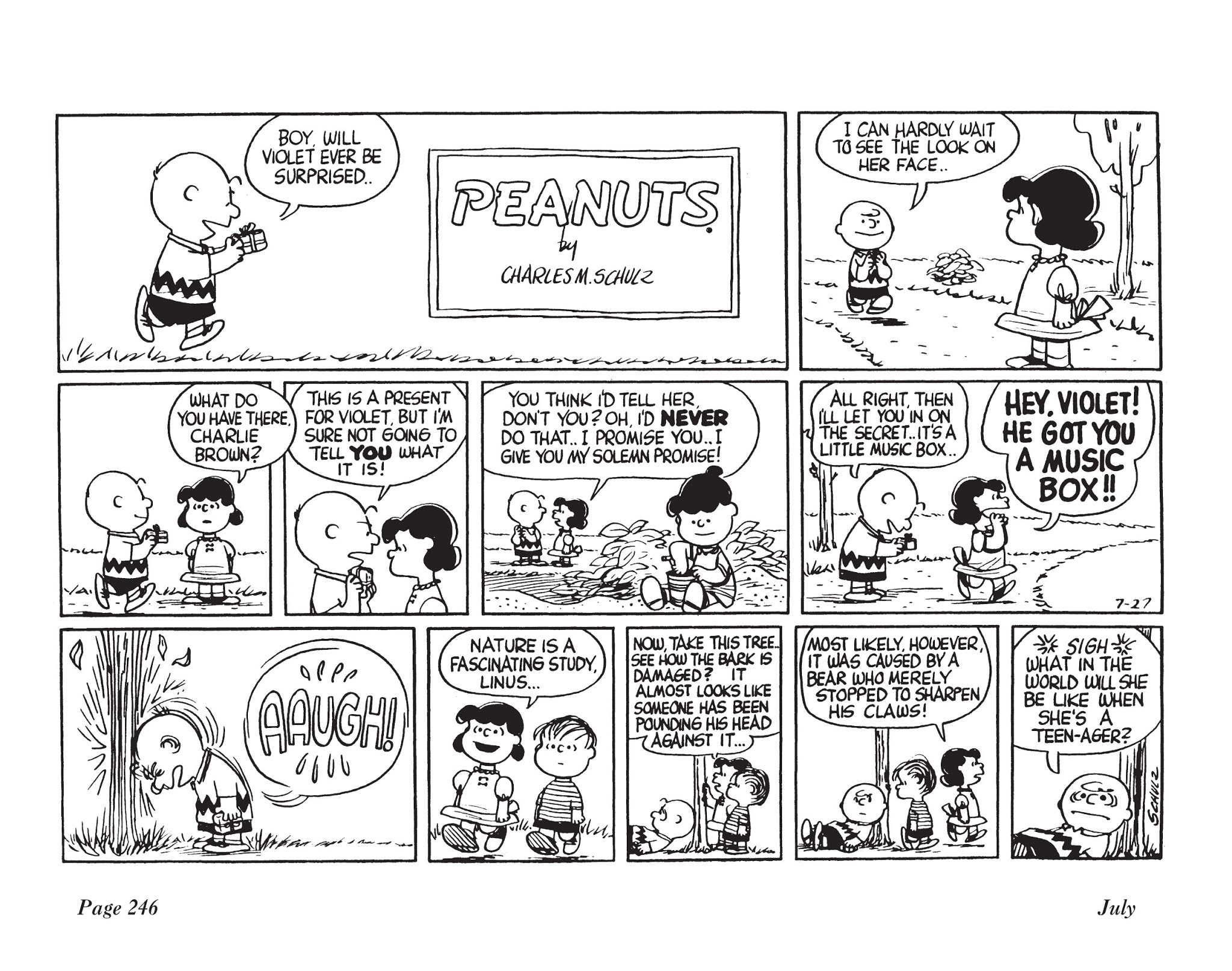 Read online The Complete Peanuts comic -  Issue # TPB 4 - 260