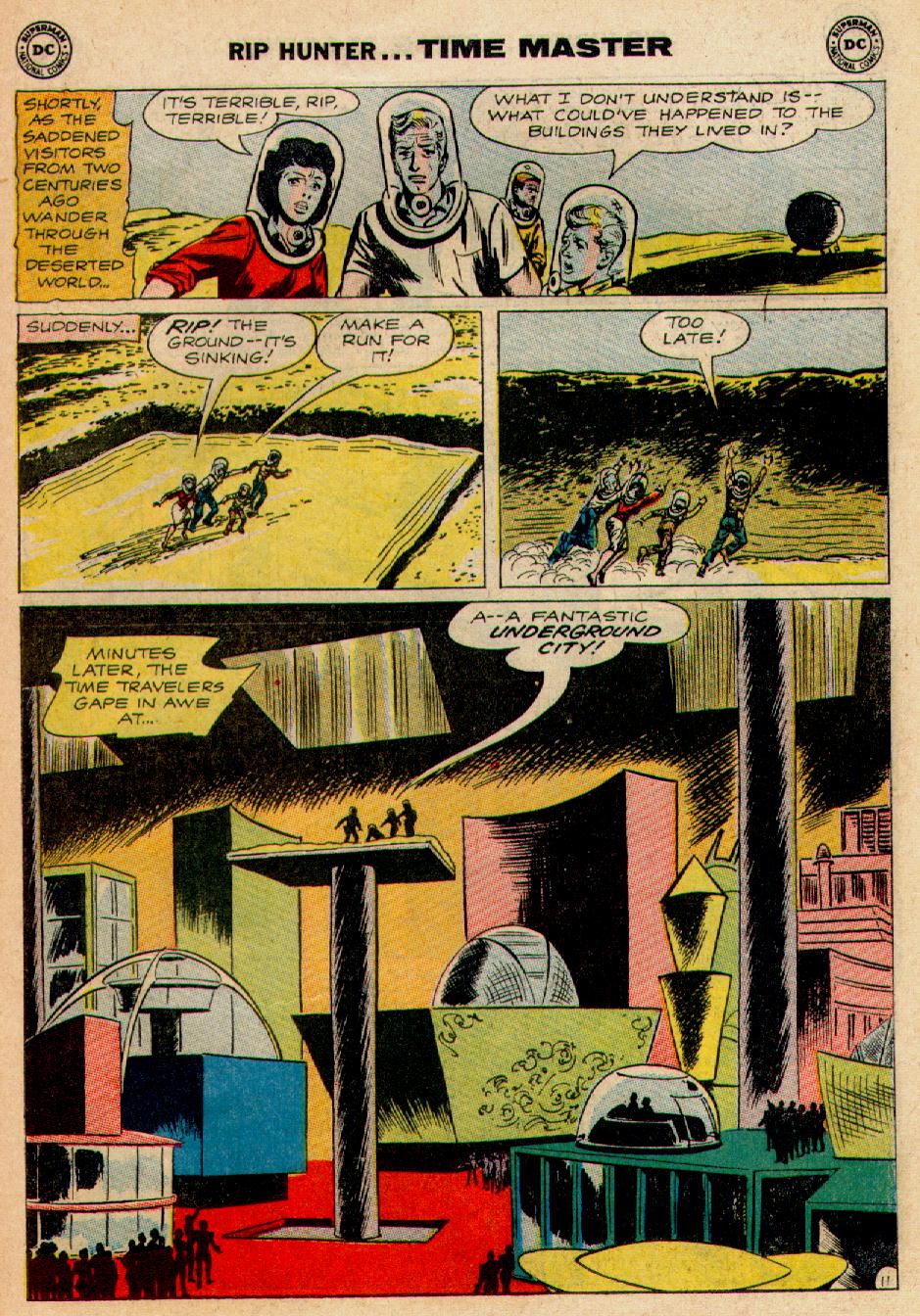 Read online Rip Hunter...Time Master comic -  Issue #12 - 15