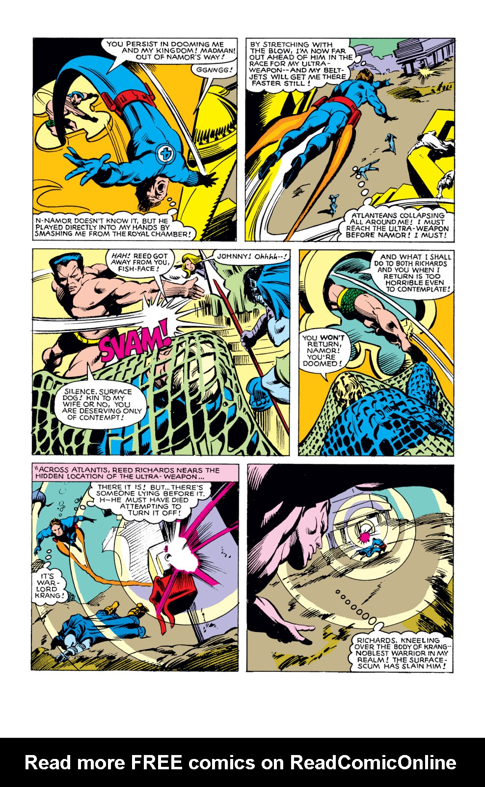 What If? (1977) issue 21 - Invisible Girl of the Fantastic Four married the Sub-Mariner - Page 31