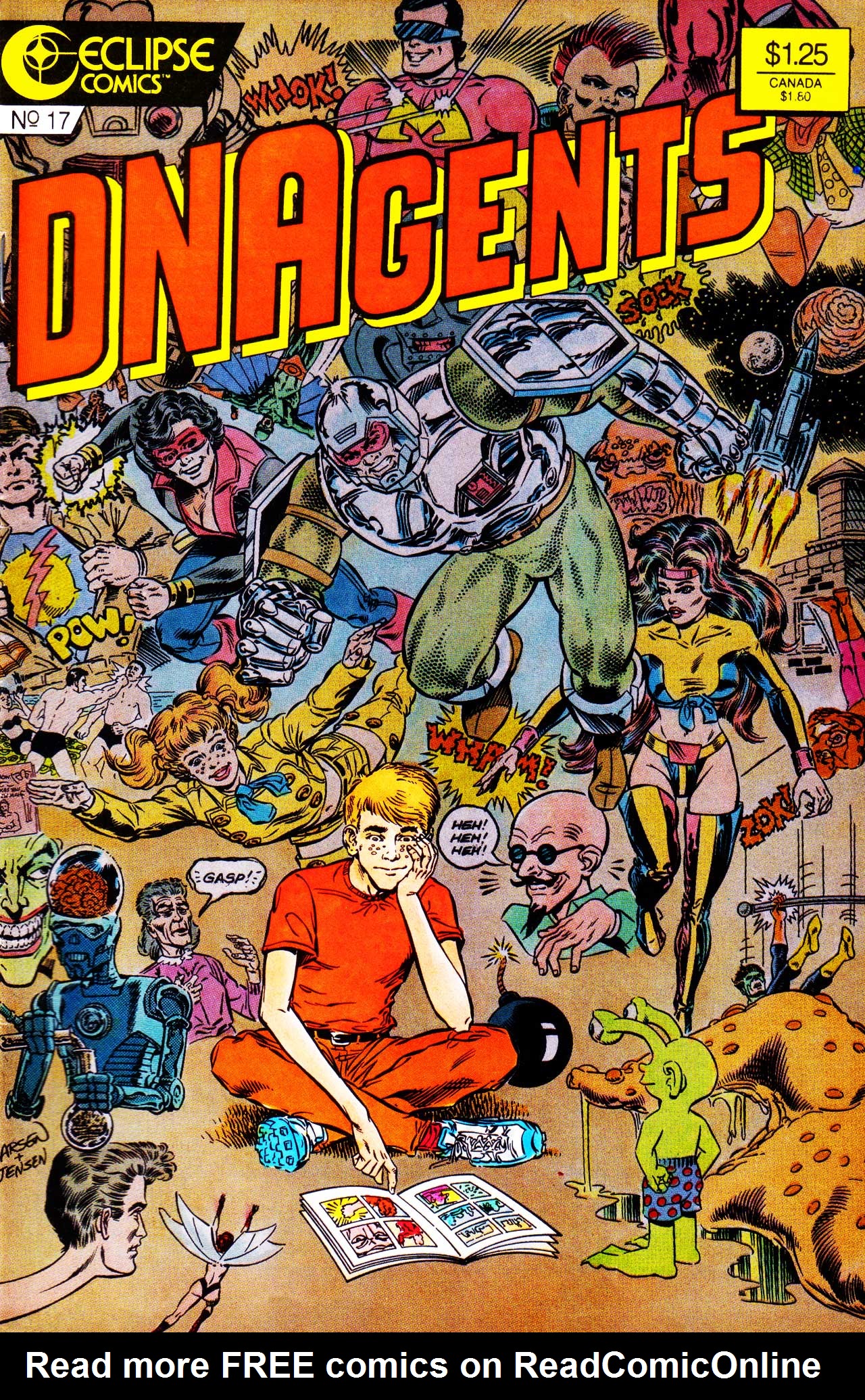 Read online The New DNAgents comic -  Issue #17 - 1