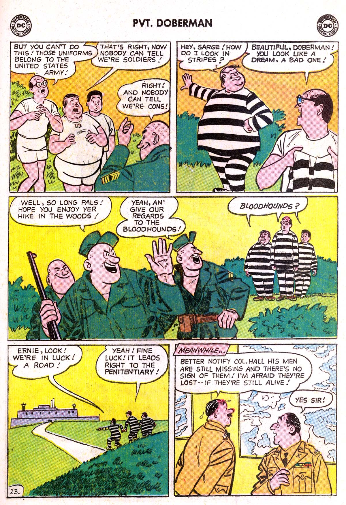Read online Sgt. Bilko's Pvt. Doberman comic -  Issue #8 - 29