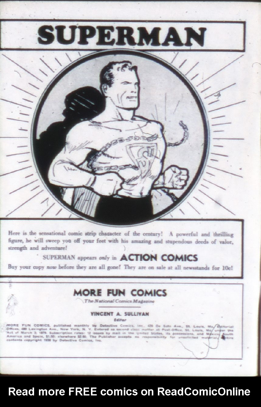 Read online More Fun Comics comic -  Issue #37 - 2