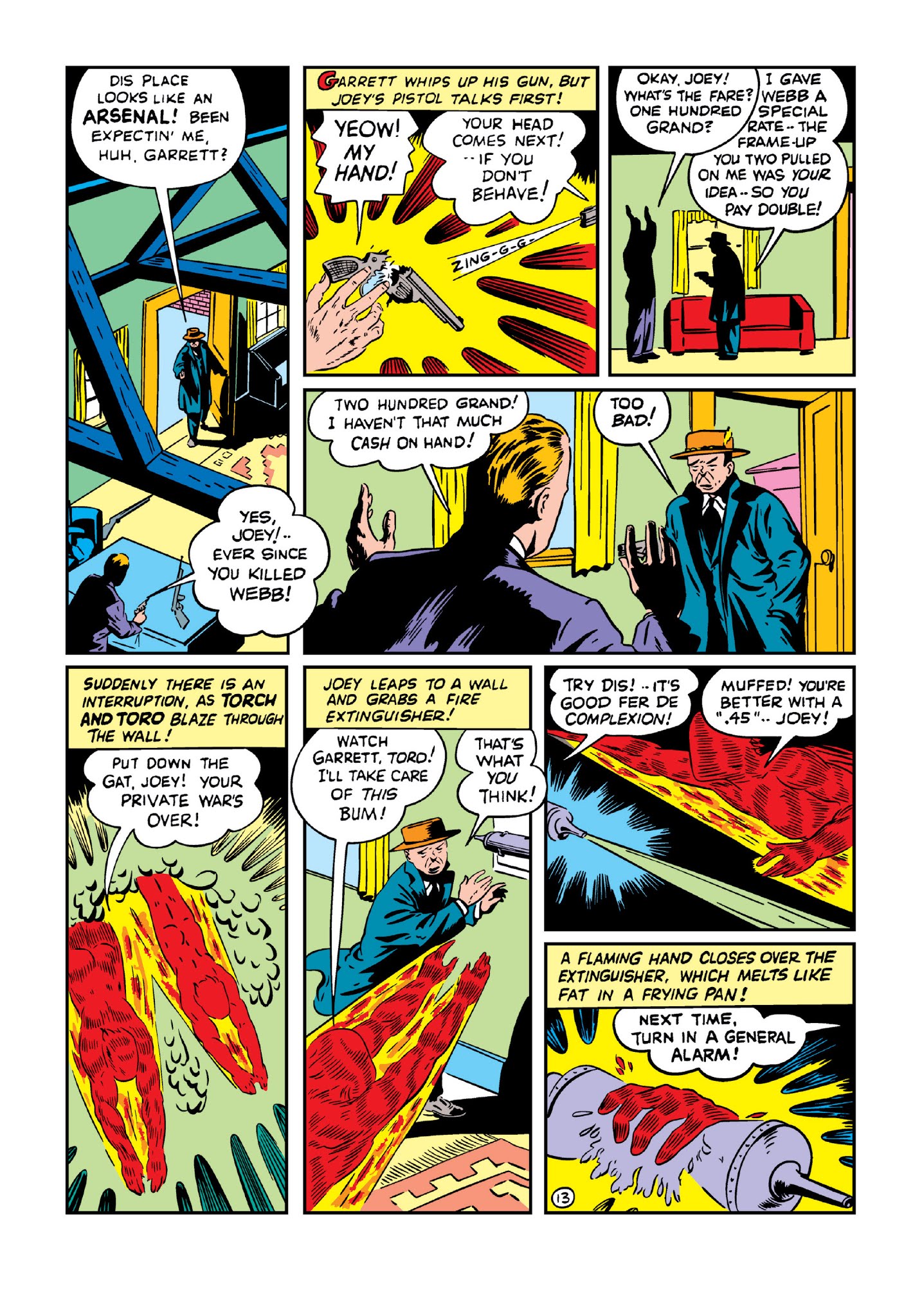 Read online Marvel Masterworks: Golden Age Human Torch comic -  Issue # TPB 3 (Part 1) - 66