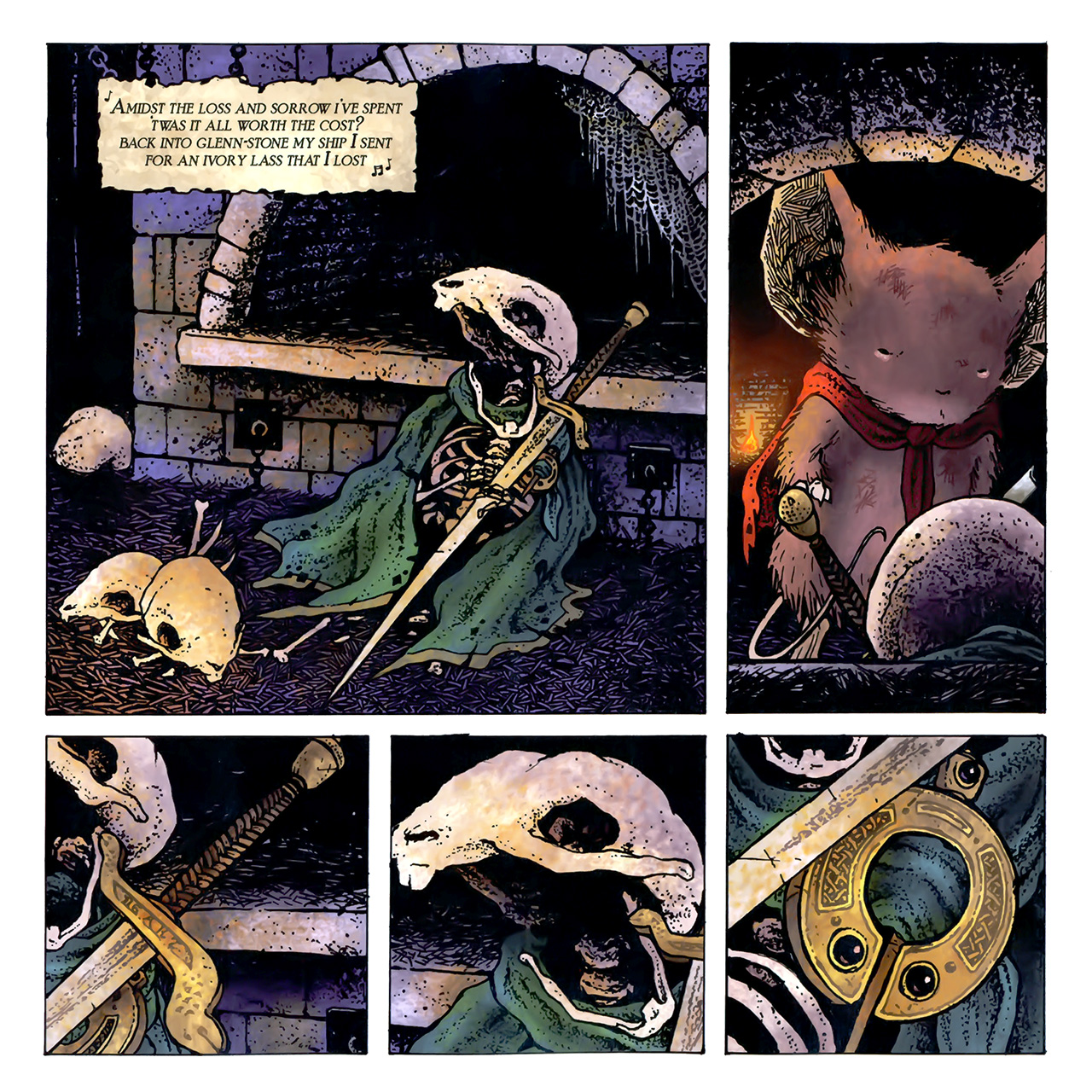 Read online Mouse Guard: Winter 1152 comic -  Issue #4 - 21