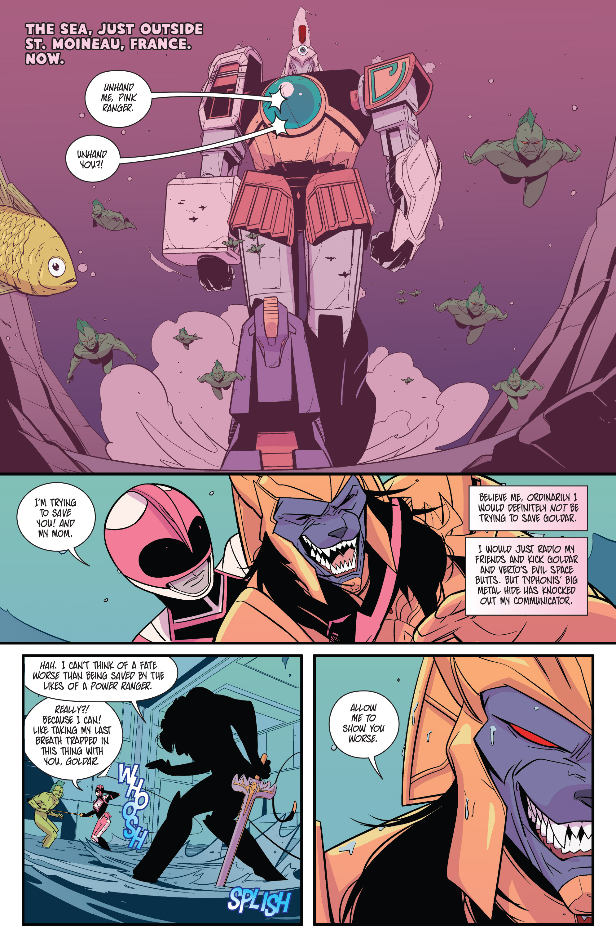 Read online Mighty Morphin Power Rangers: Pink comic -  Issue #4 - 3