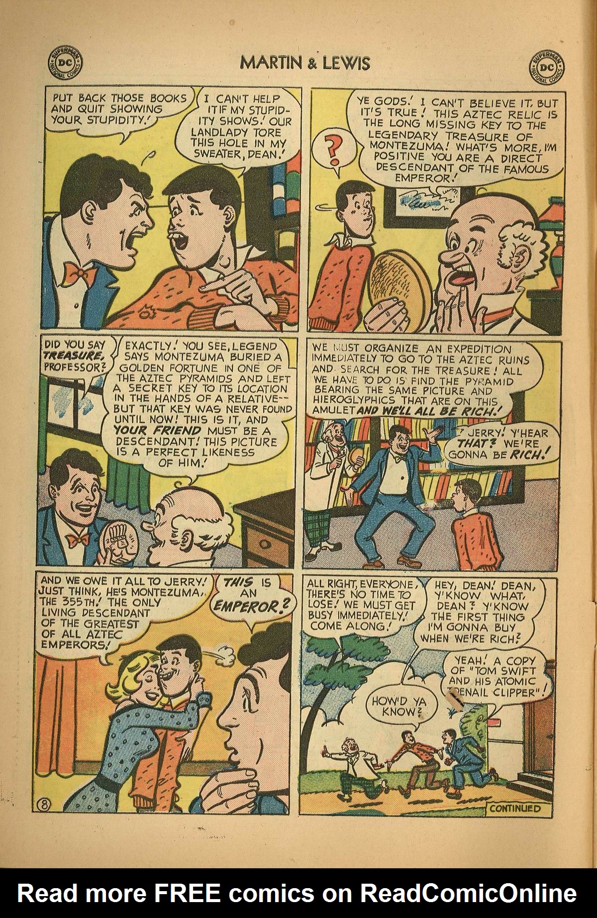 Read online The Adventures of Dean Martin and Jerry Lewis comic -  Issue #10 - 10