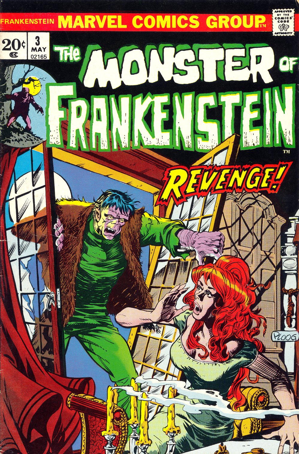 Read online Frankenstein (1973) comic -  Issue #3 - 1