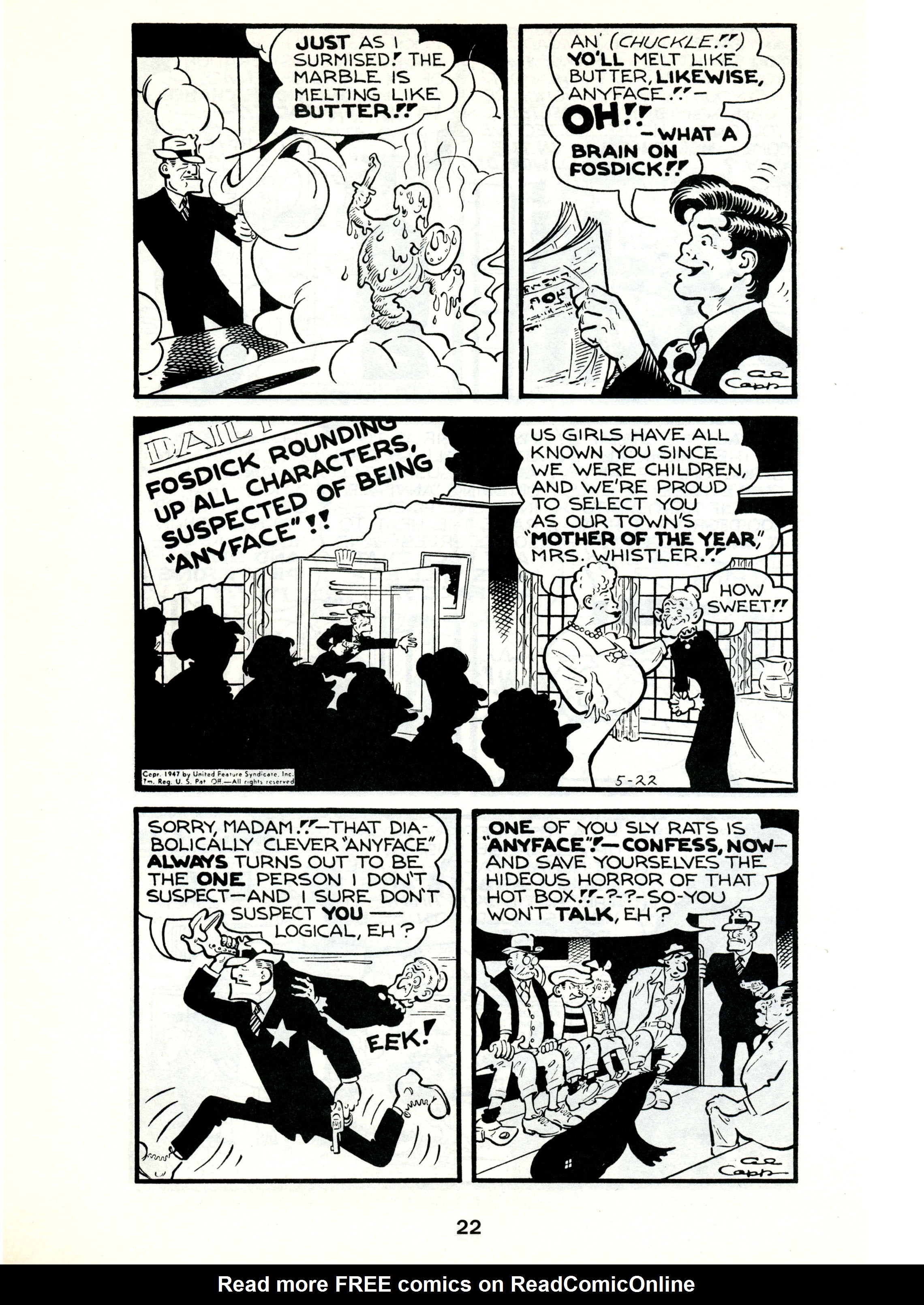 Read online Fearless Fosdick comic -  Issue # TPB - 23