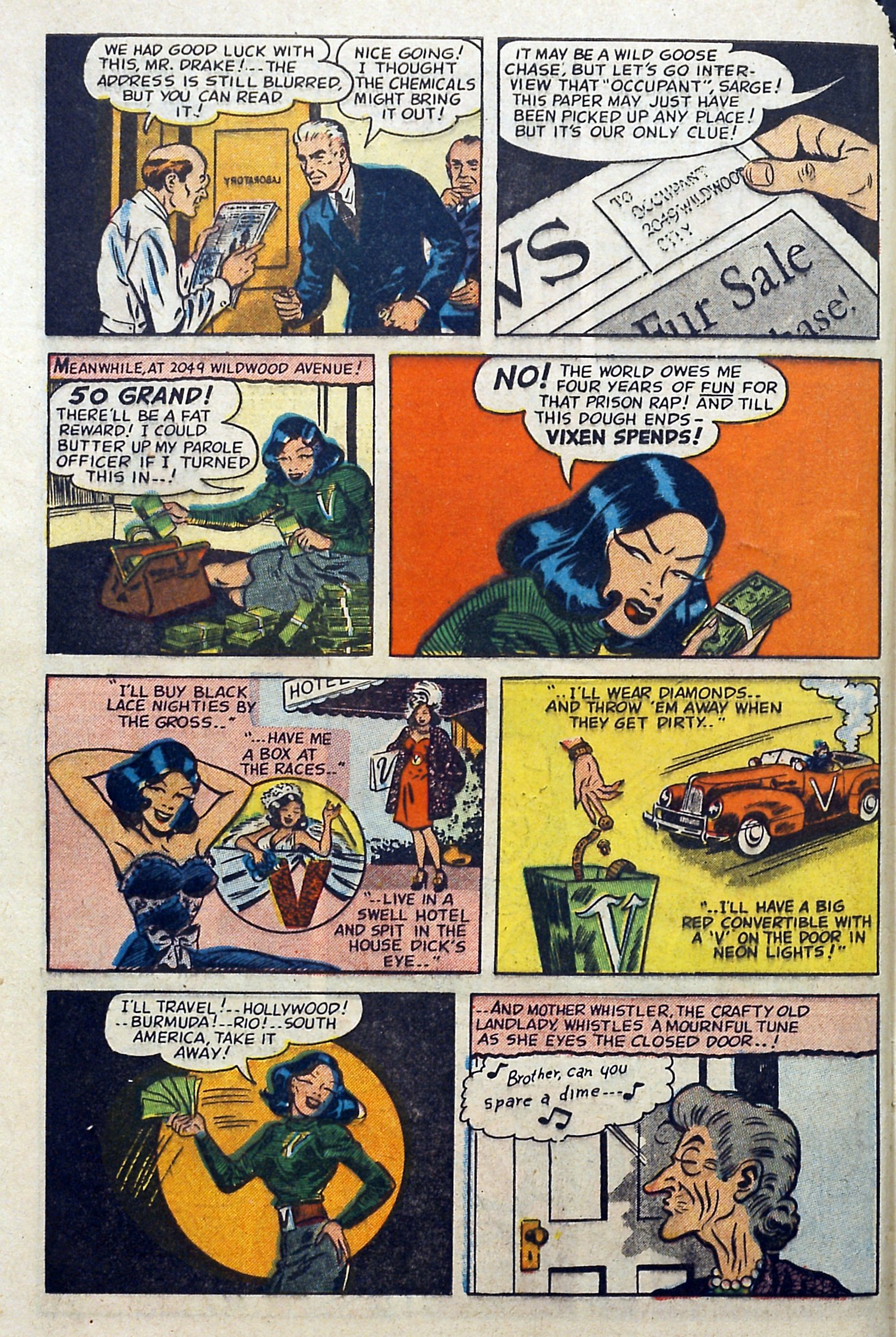 Read online Kerry Drake Detective Cases comic -  Issue #17 - 6
