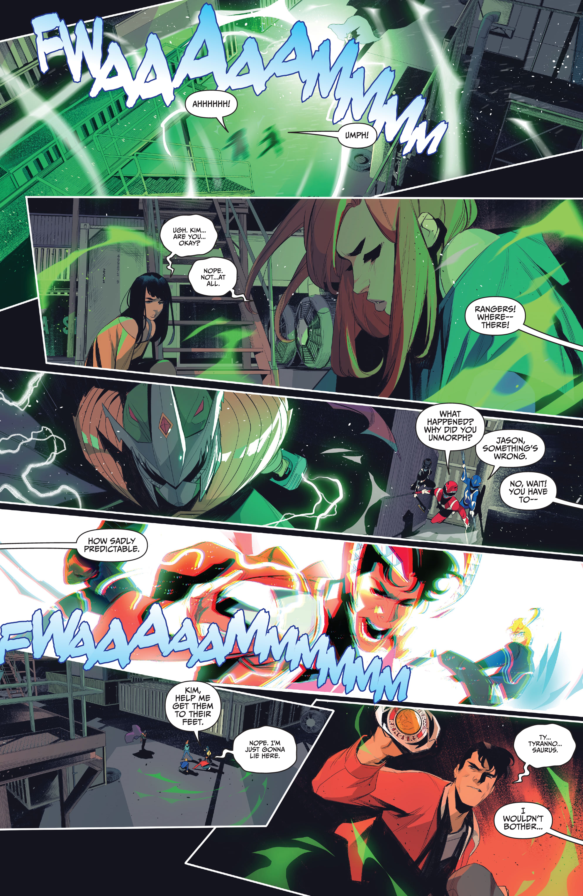 Read online Mighty Morphin Power Rangers: Teenage Mutant Ninja Turtles comic -  Issue #3 - 14