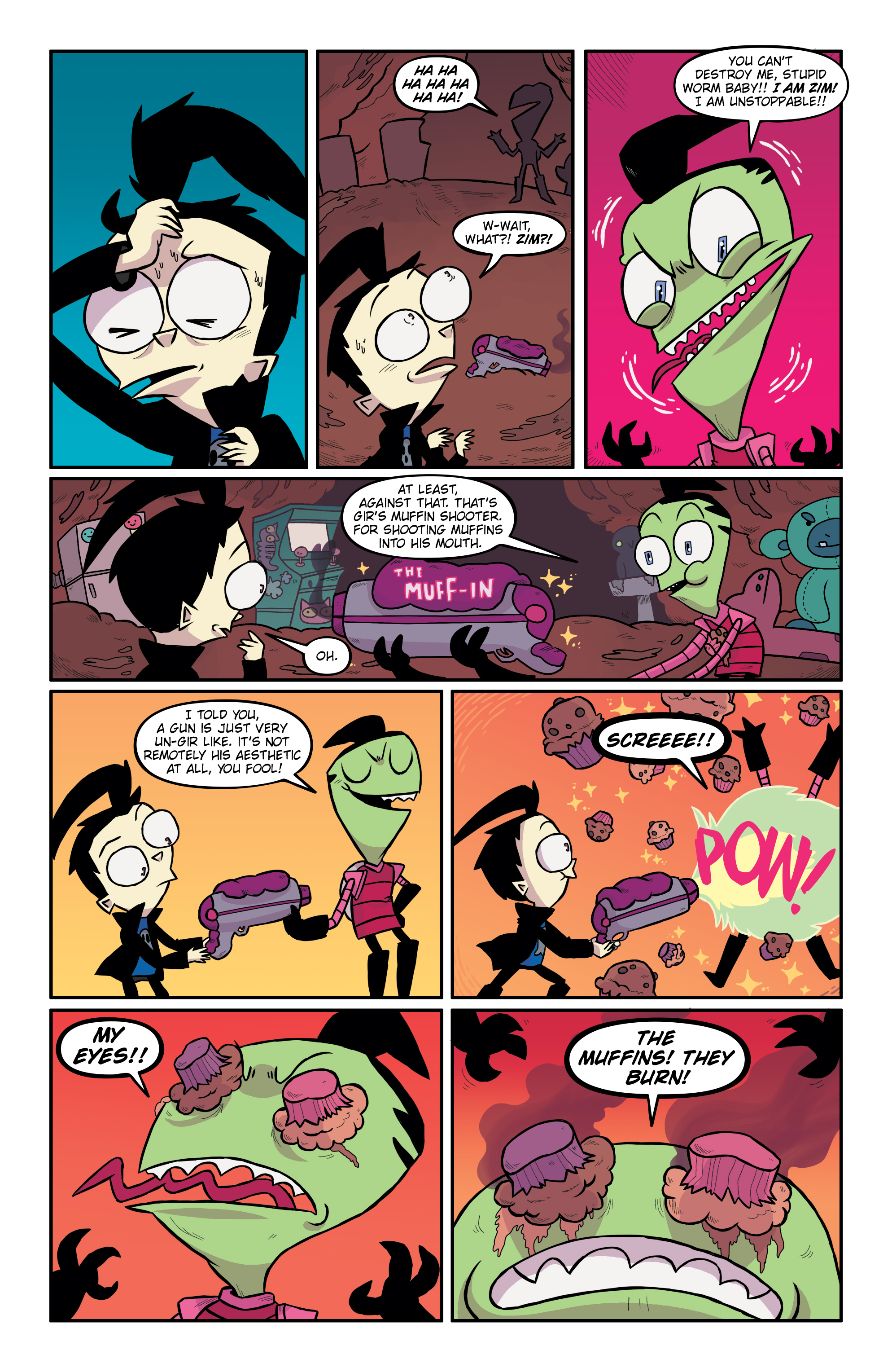 Read online Invader Zim comic -  Issue # _TPB 6 - 123