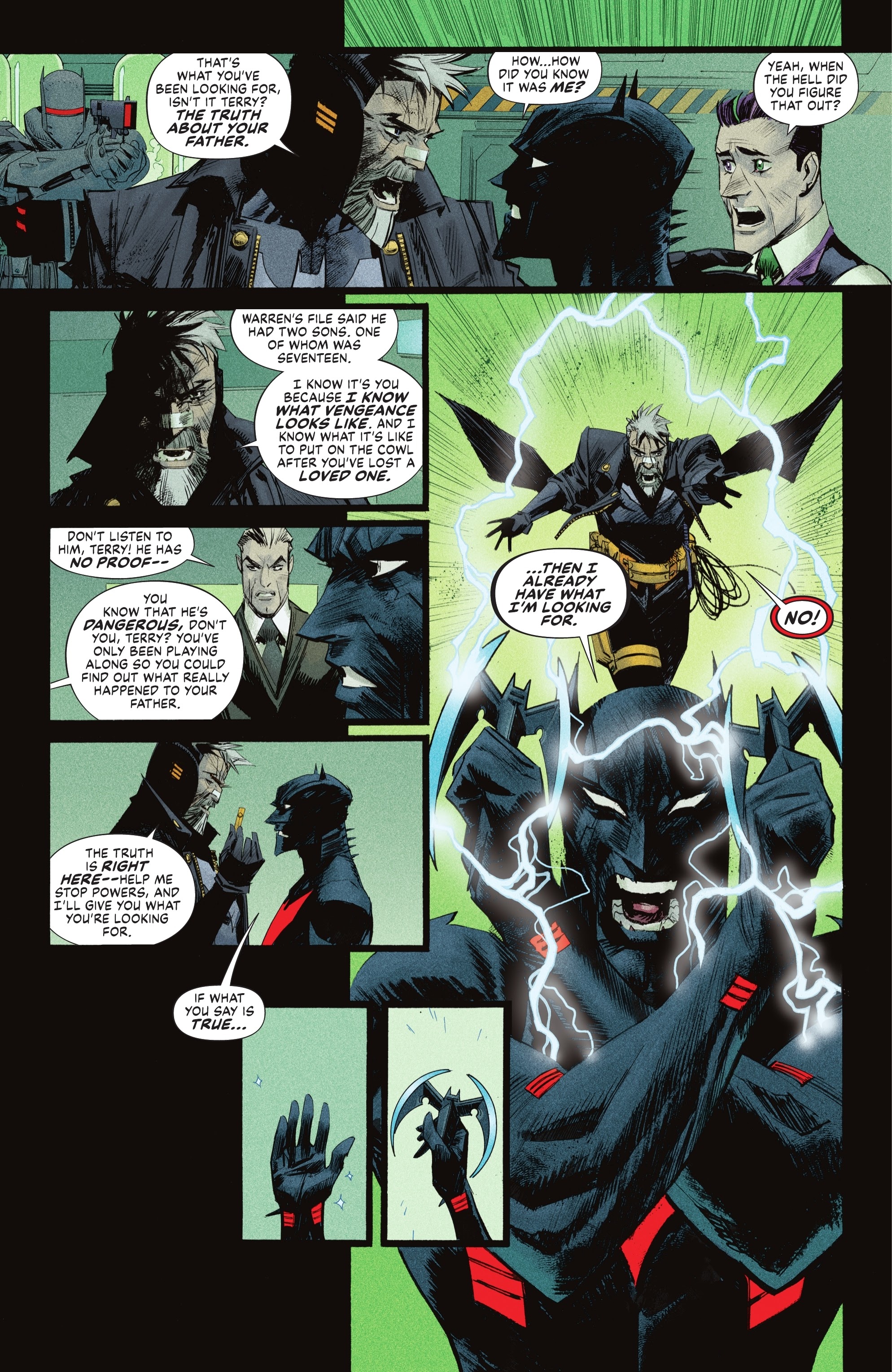 Read online Batman: Beyond the White Knight comic -  Issue #5 - 15