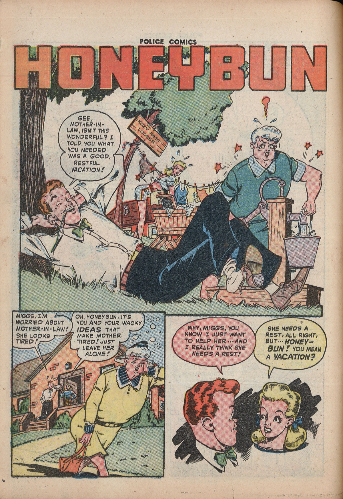 Read online Police Comics comic -  Issue #80 - 20