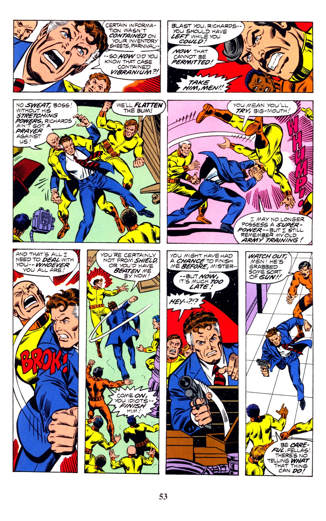 Read online Fantastic Four Visionaries: George Perez comic -  Issue # TPB 2 (Part 1) - 53