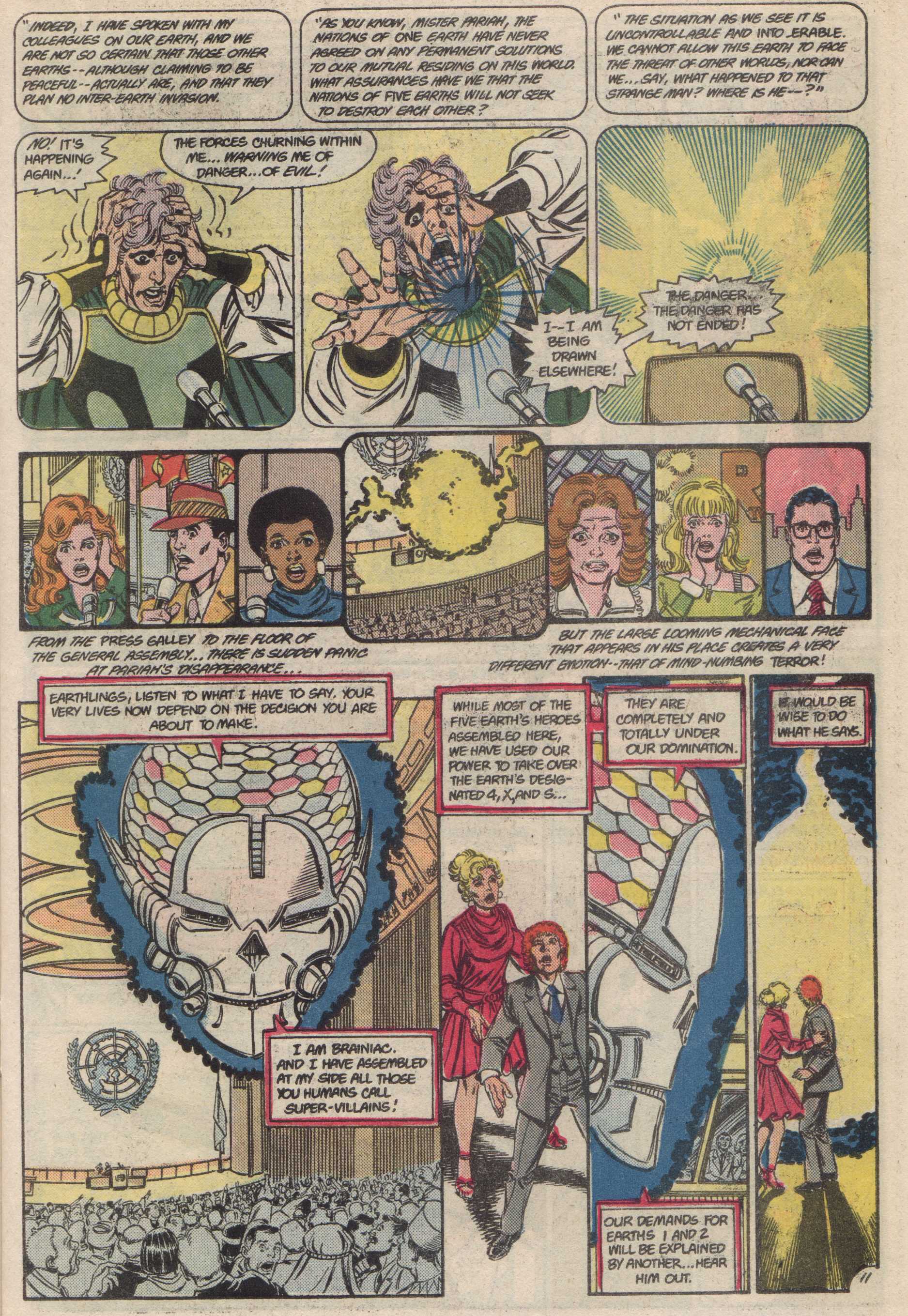 Read online Crisis on Infinite Earths (1985) comic -  Issue #9 - 12