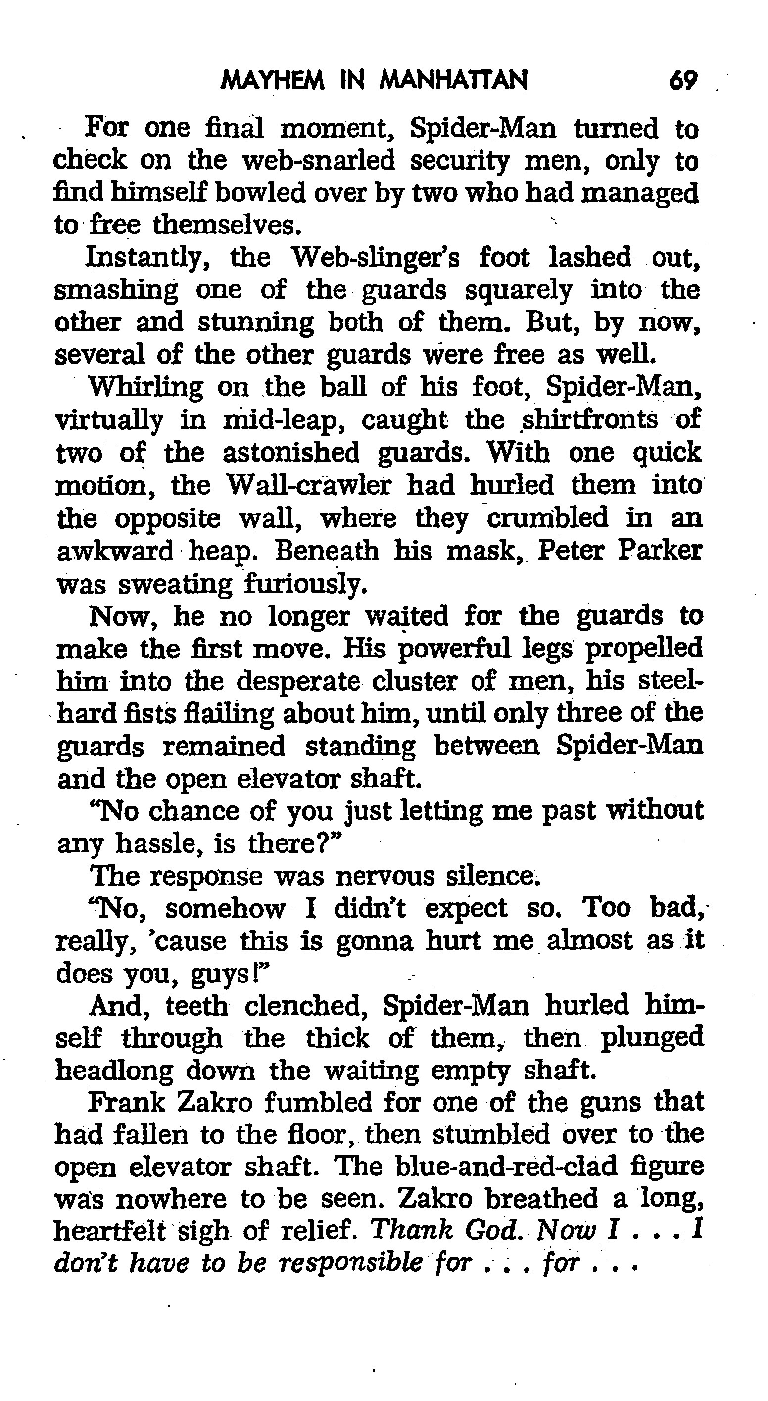 Read online The Amazing Spider-Man: Mayhem in Manhattan comic -  Issue # TPB (Part 1) - 70