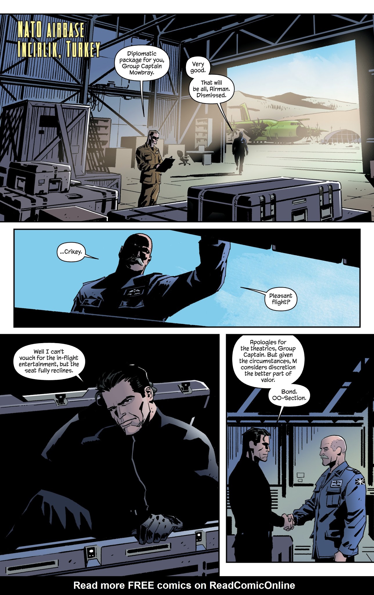 Read online James Bond: Kill Chain comic -  Issue # _TPB - 101