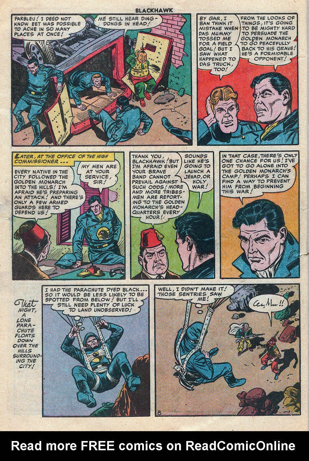 Read online Blackhawk (1957) comic -  Issue #53 - 10