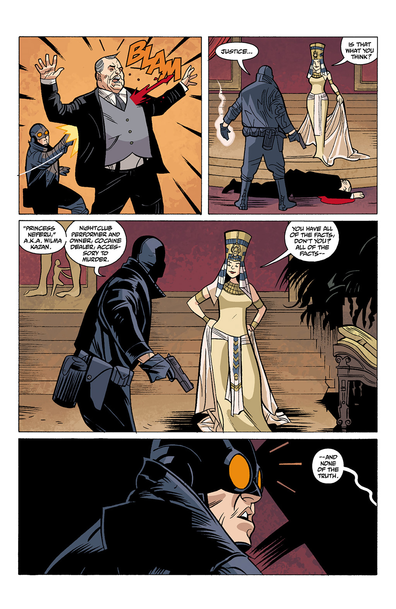 Read online Lobster Johnson: The Prayer of Neferu comic -  Issue # Full - 8