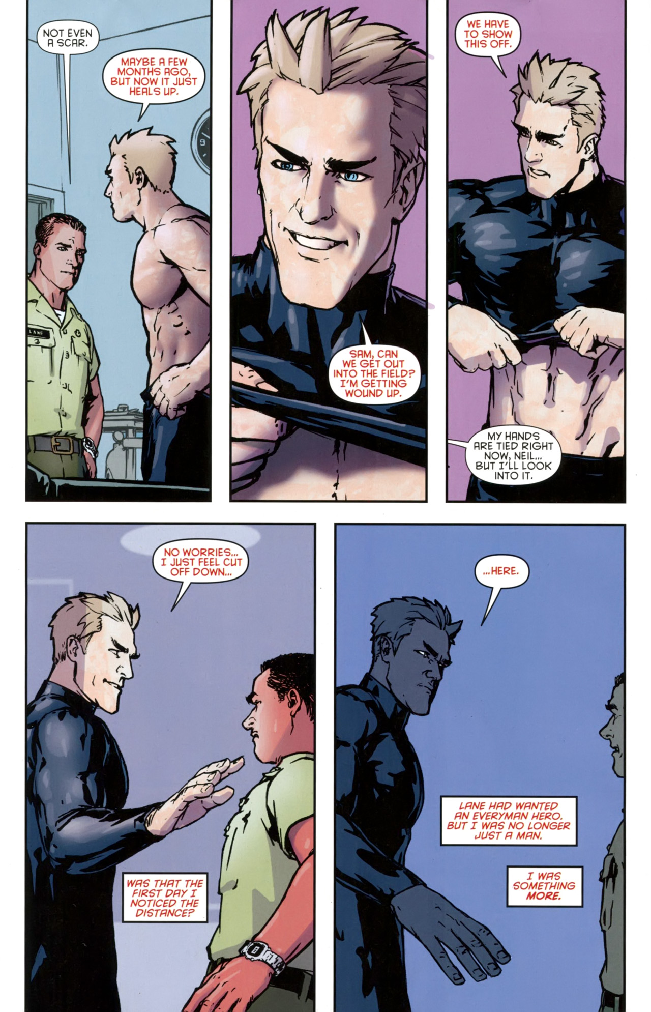 Read online Flashpoint: Project Superman comic -  Issue #1 - 8