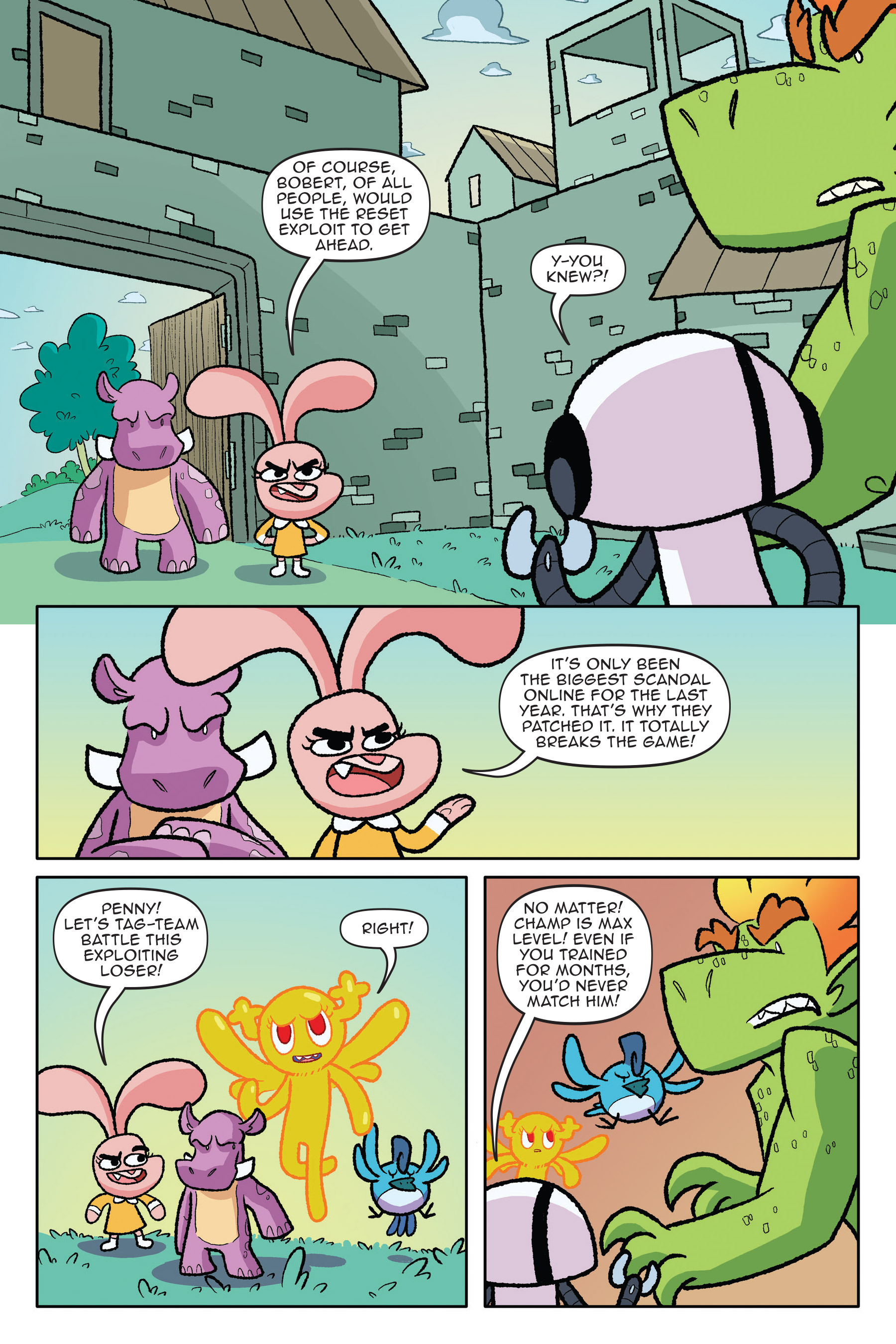 Read online The Amazing World of Gumball: Cheat Code comic -  Issue # Full - 139