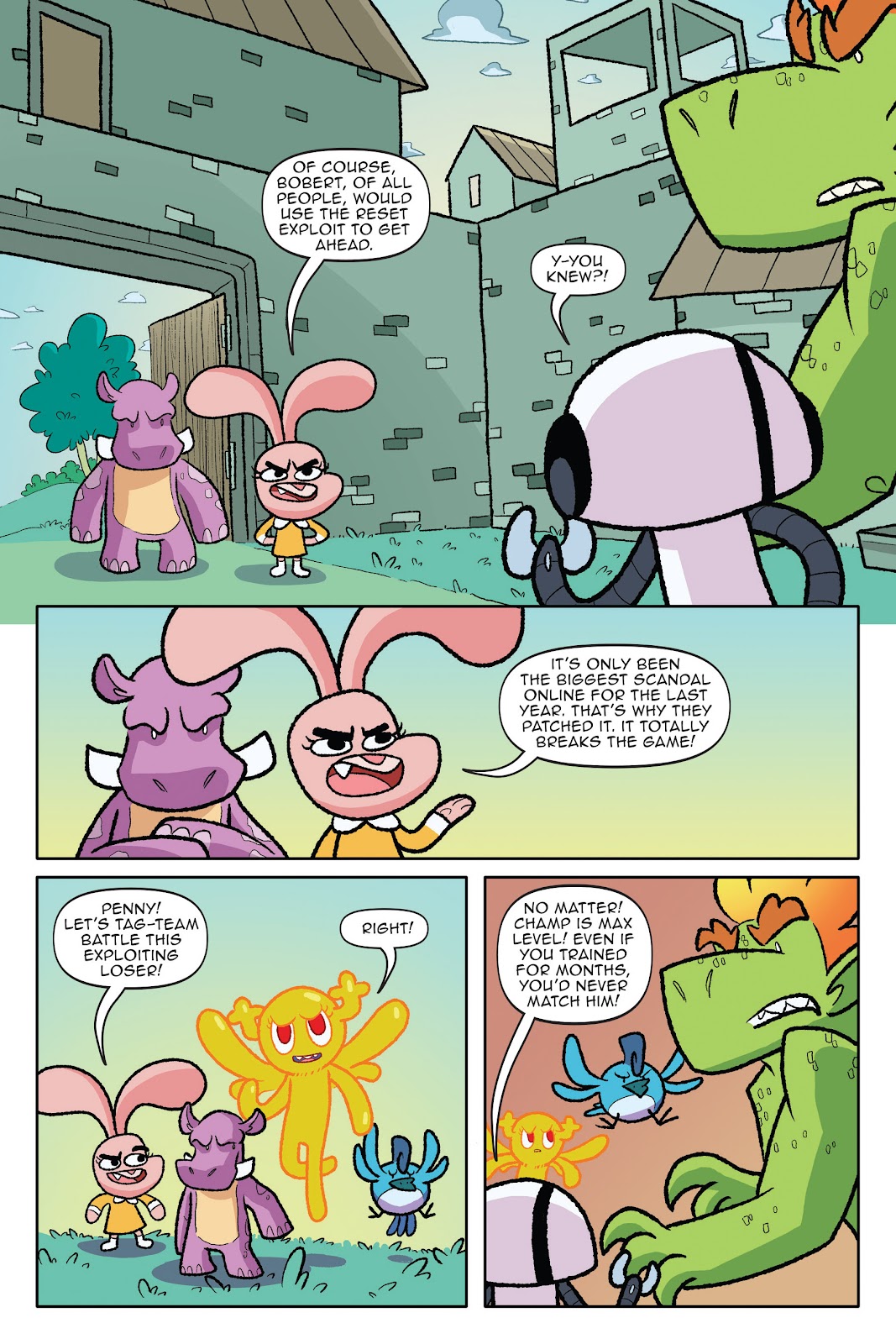 The Amazing World of Gumball: Cheat Code issue Full - Page 139