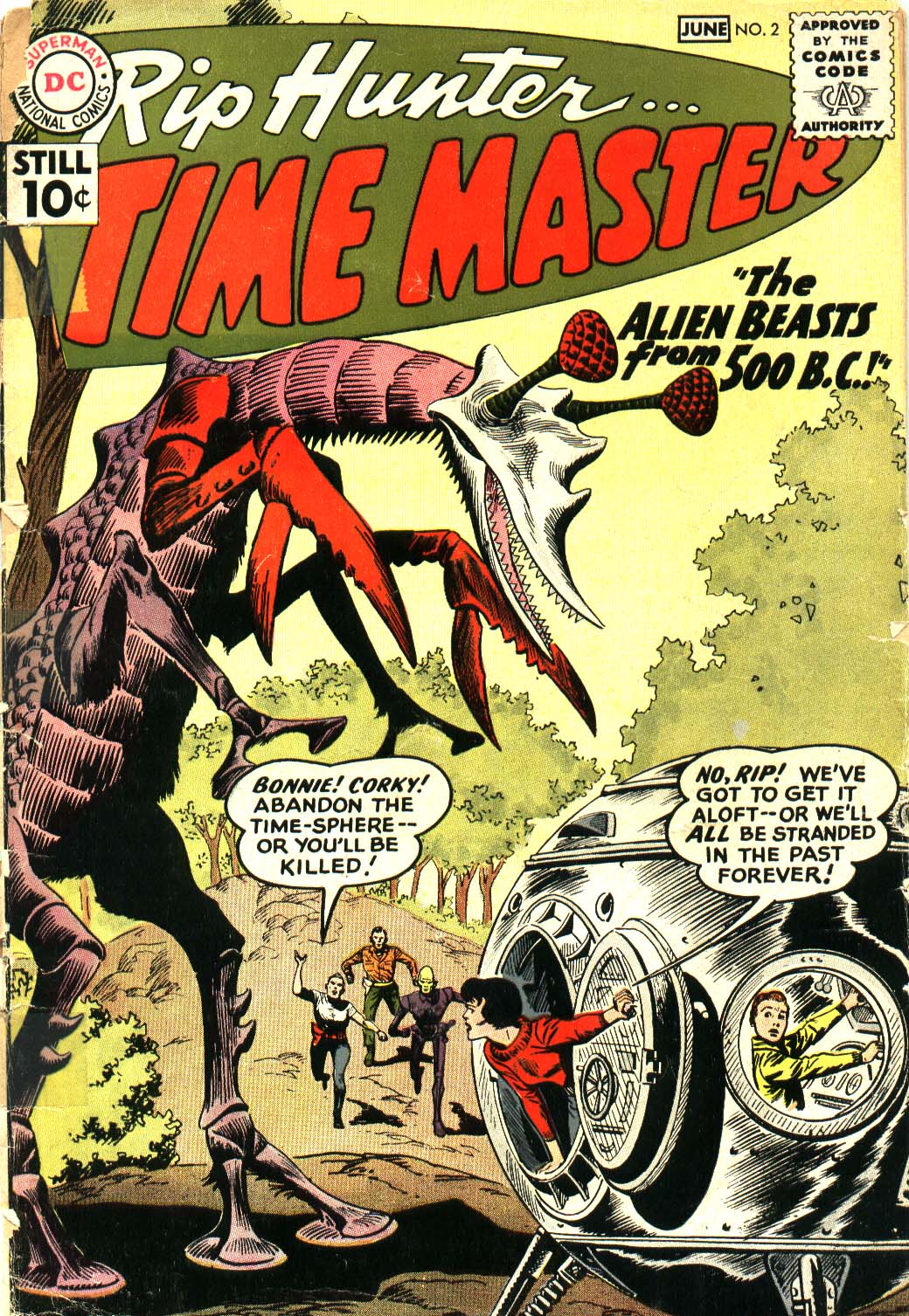 Read online Rip Hunter...Time Master comic -  Issue #2 - 1