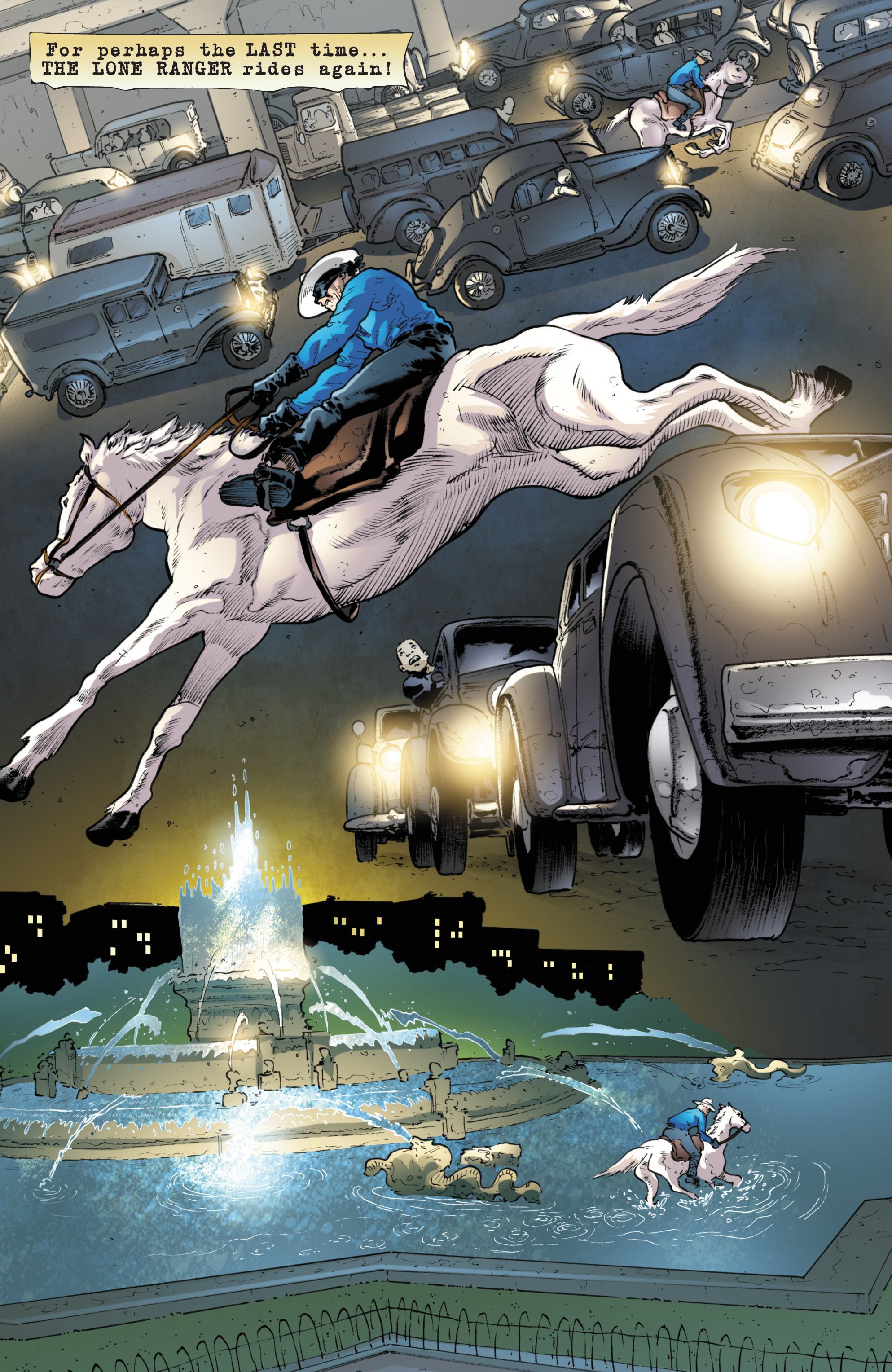 Read online The Lone Ranger/Green Hornet comic -  Issue #5 - 12